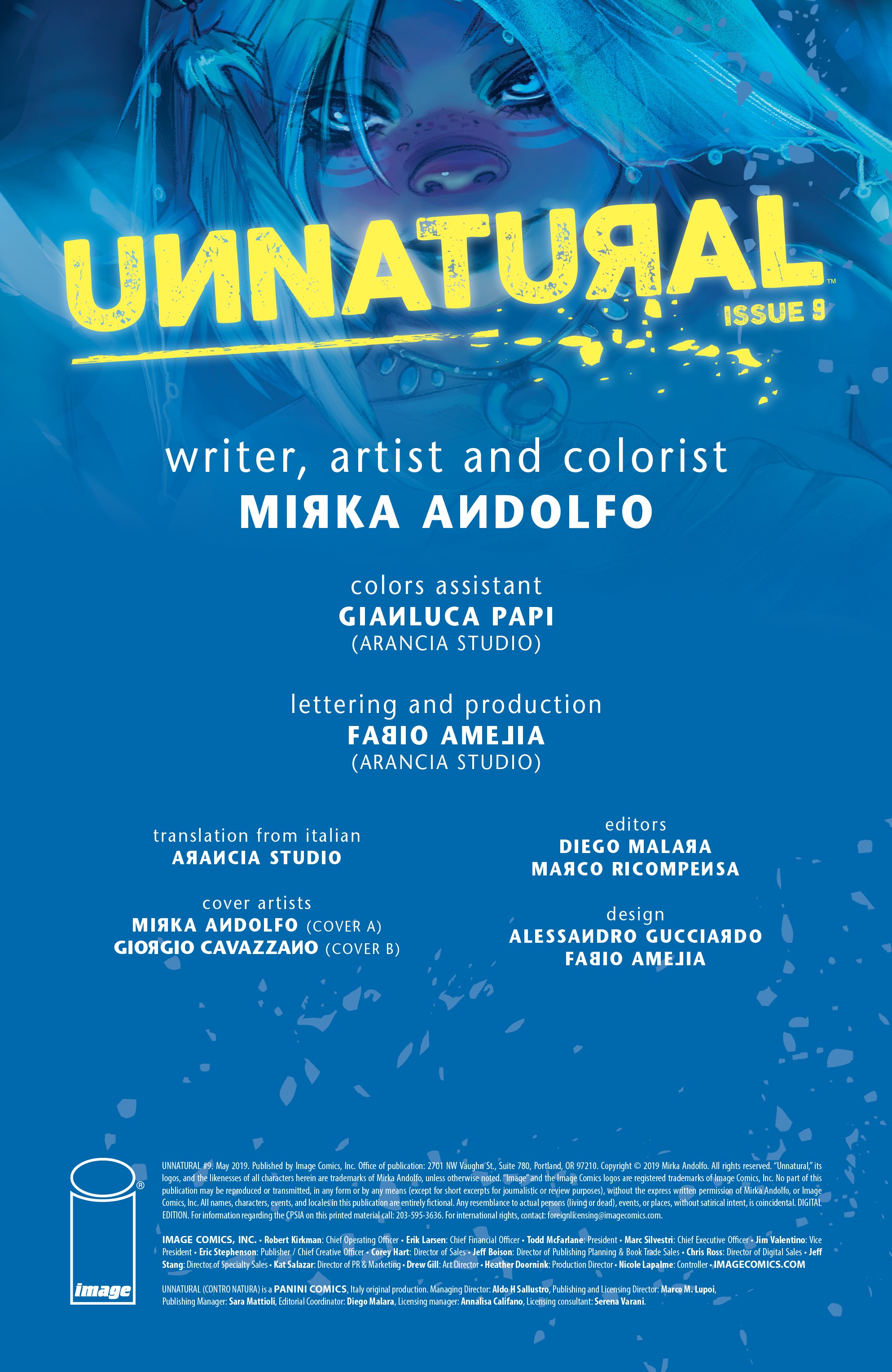 Read online Unnatural comic -  Issue #9 - 2