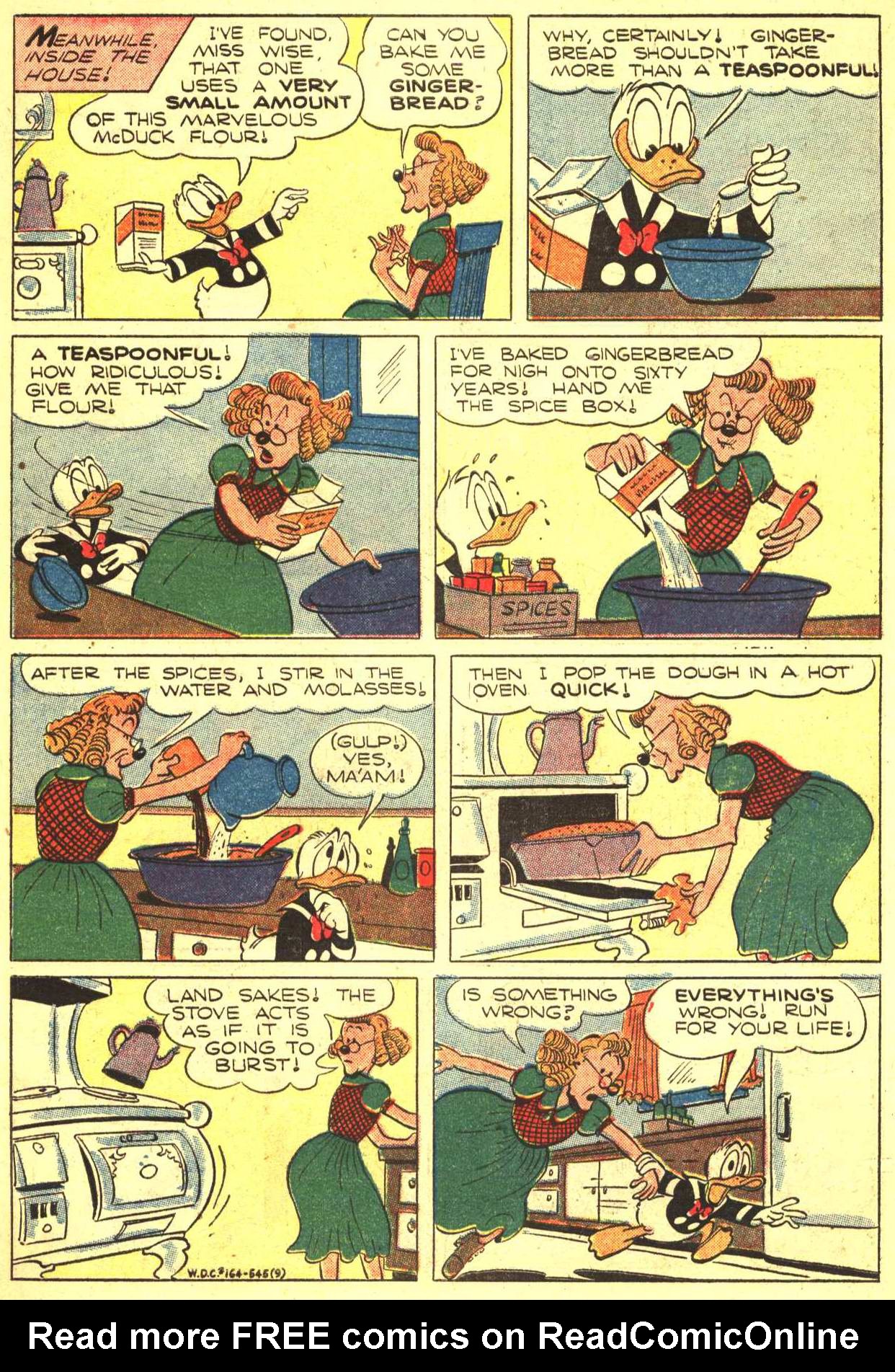 Read online Walt Disney's Comics and Stories comic -  Issue #164 - 10