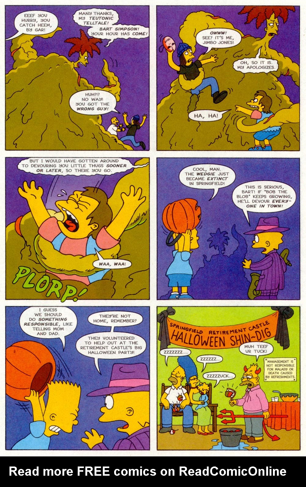 Read online Treehouse of Horror comic -  Issue #2 - 9
