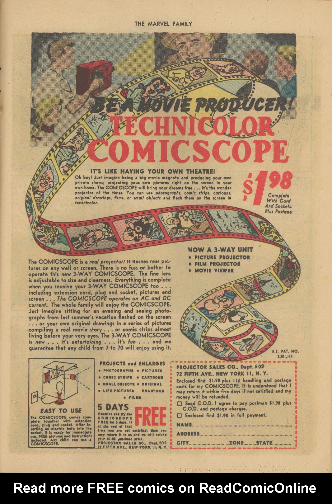 Read online The Marvel Family comic -  Issue #5 - 33