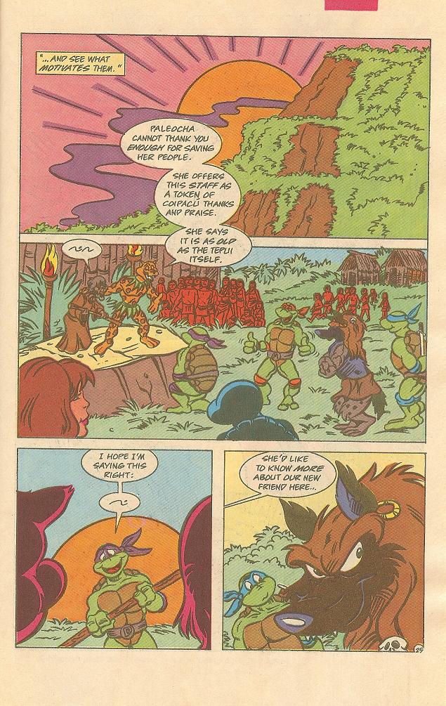 Read online Teenage Mutant Ninja Turtles Adventures (1989) comic -  Issue #15 - 26