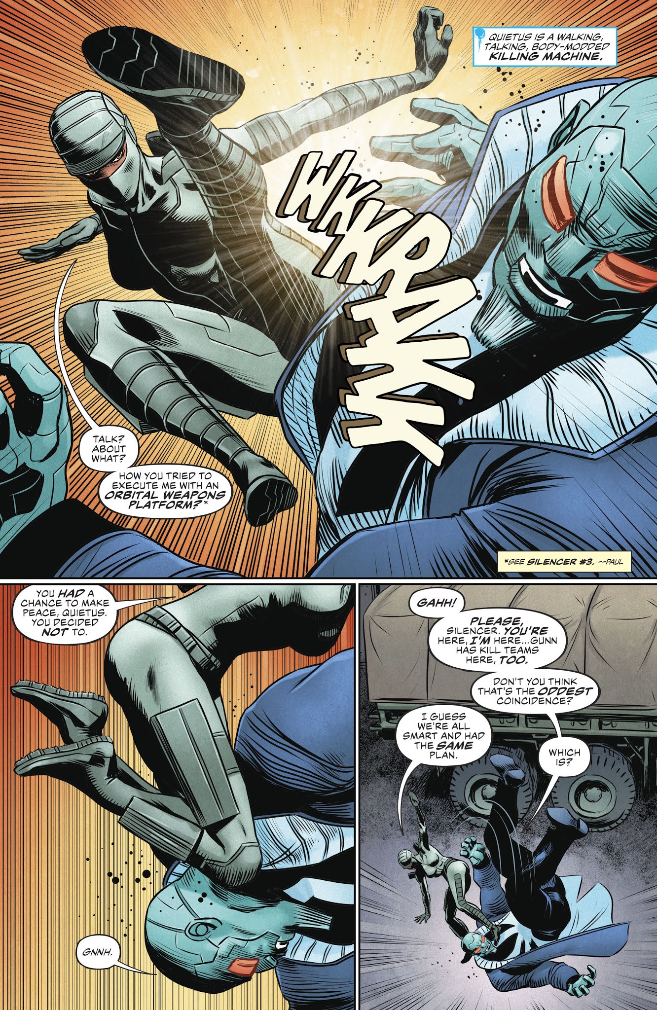 Read online The Silencer comic -  Issue #8 - 17