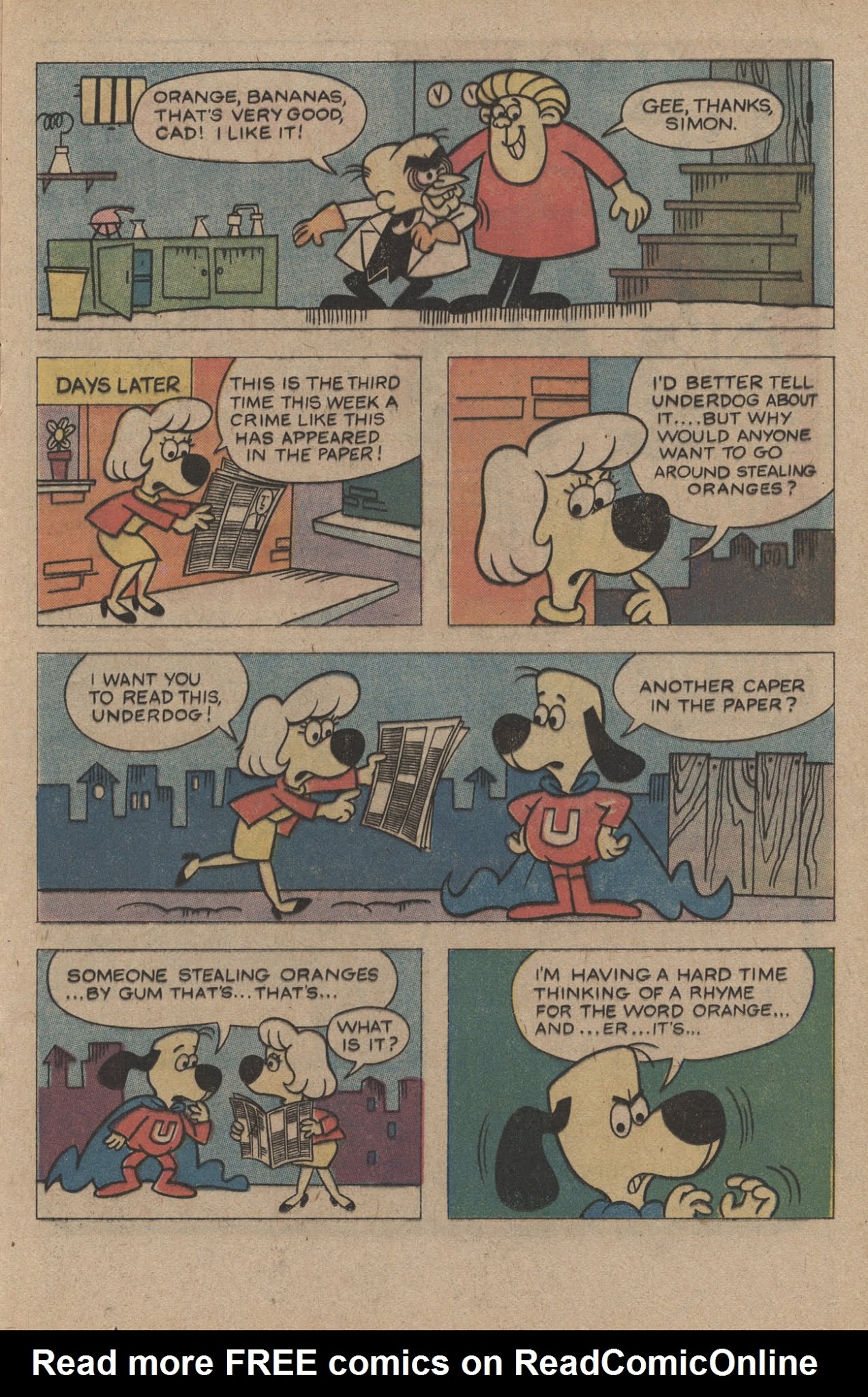 Read online Underdog (1975) comic -  Issue #4 - 17