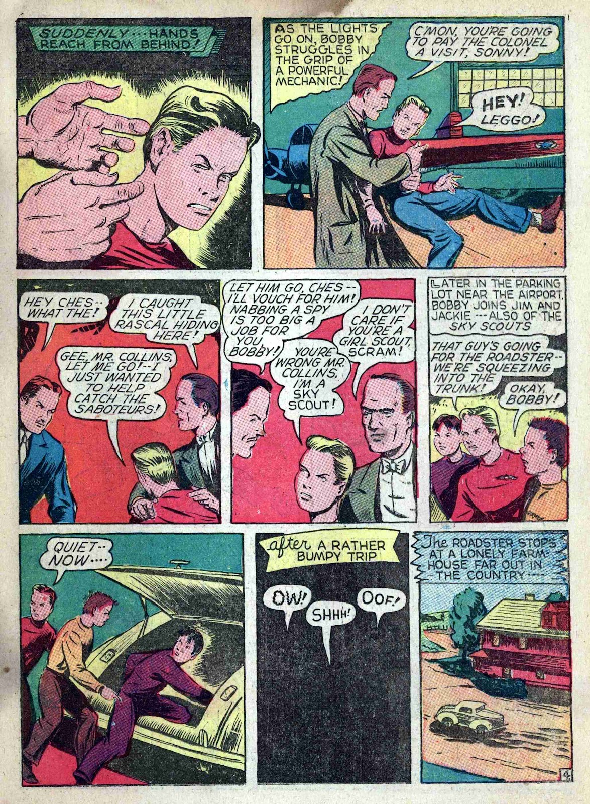 Captain Aero Comics issue 2 - Page 35