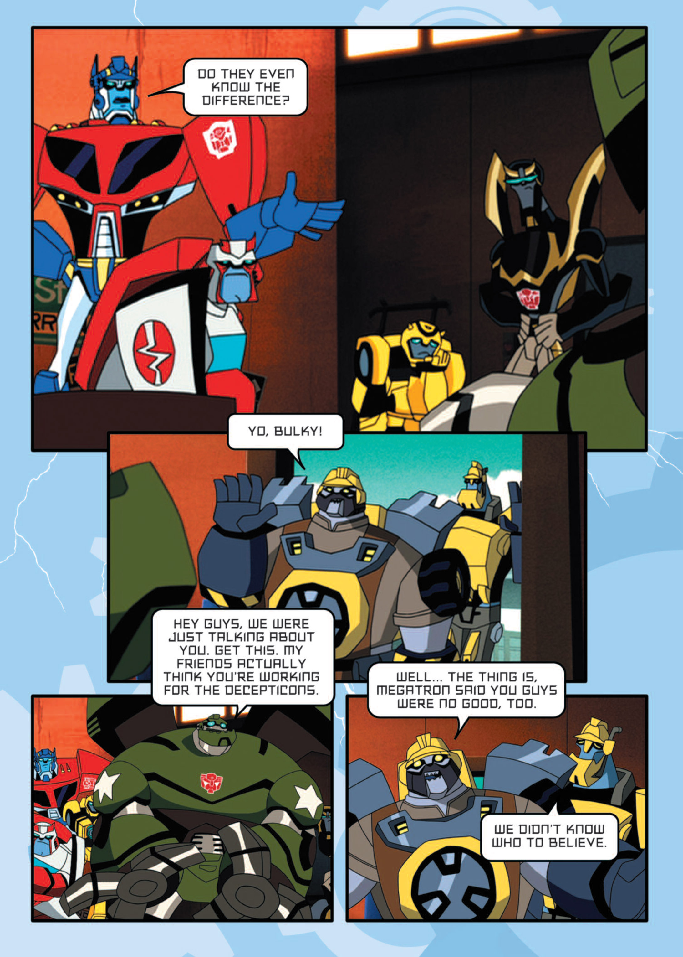 Read online Transformers Animated comic -  Issue #10 - 54