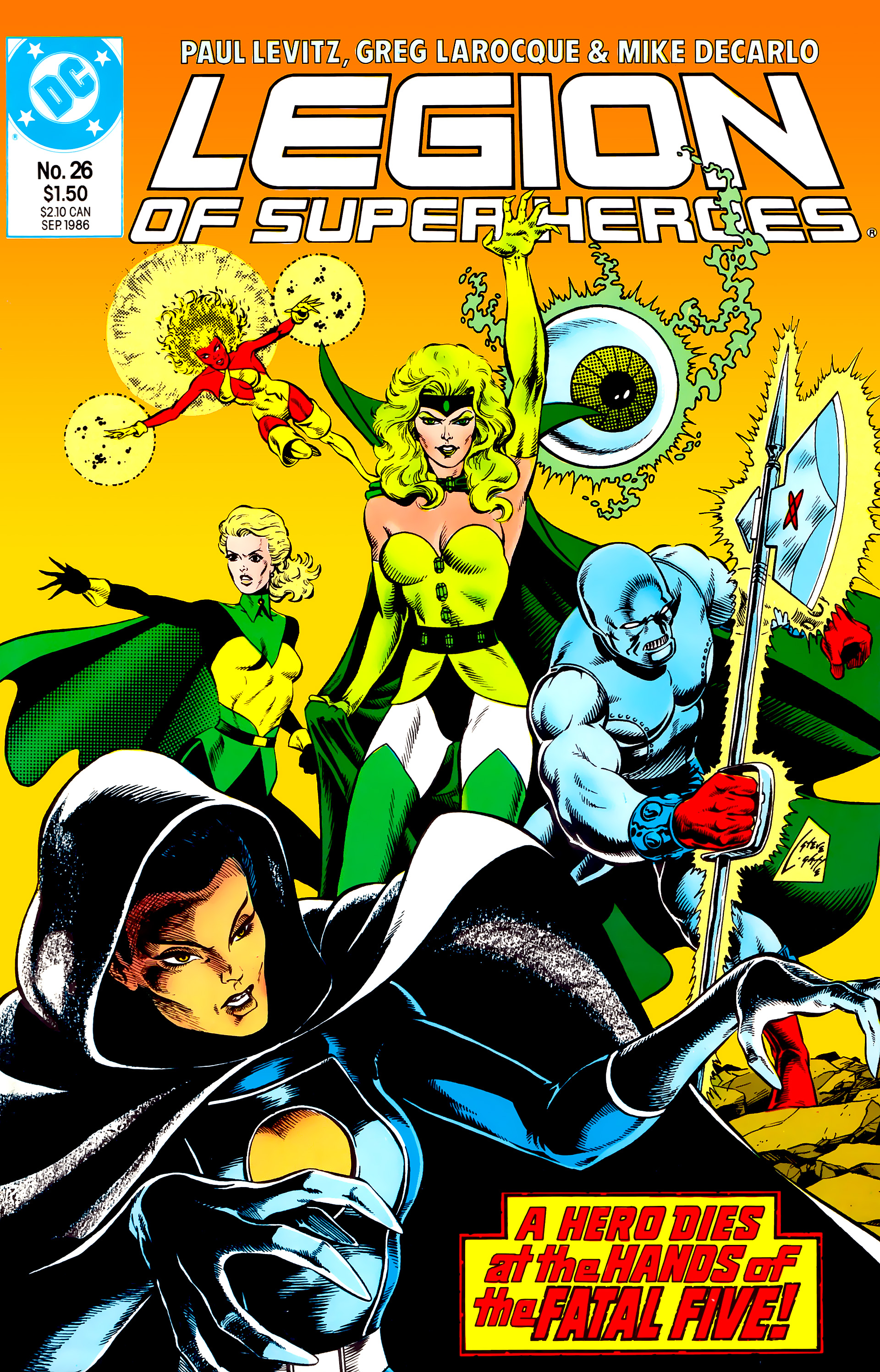Read online Legion of Super-Heroes (1984) comic -  Issue #26 - 1