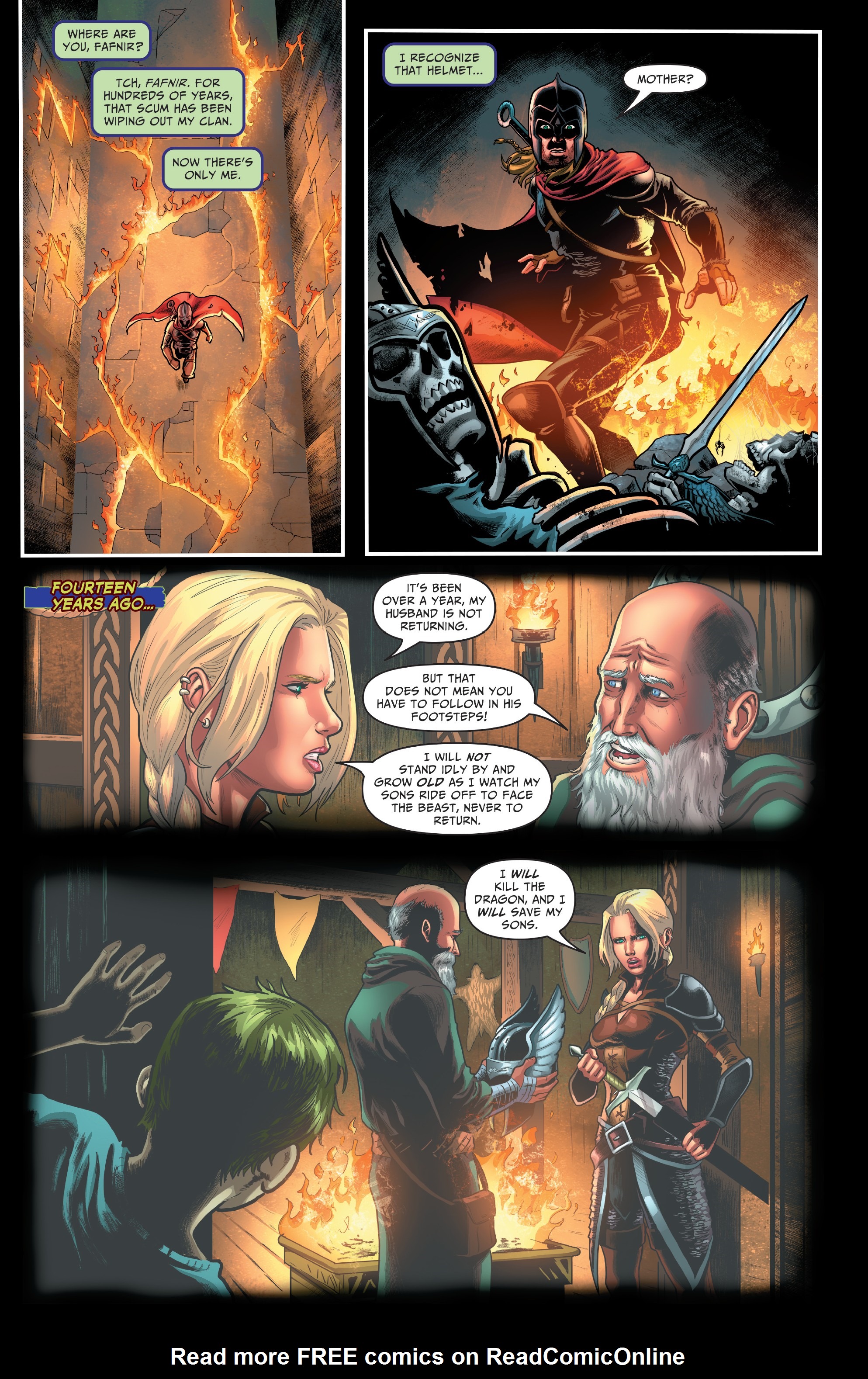 Read online Dragonsblood comic -  Issue #1 - 9