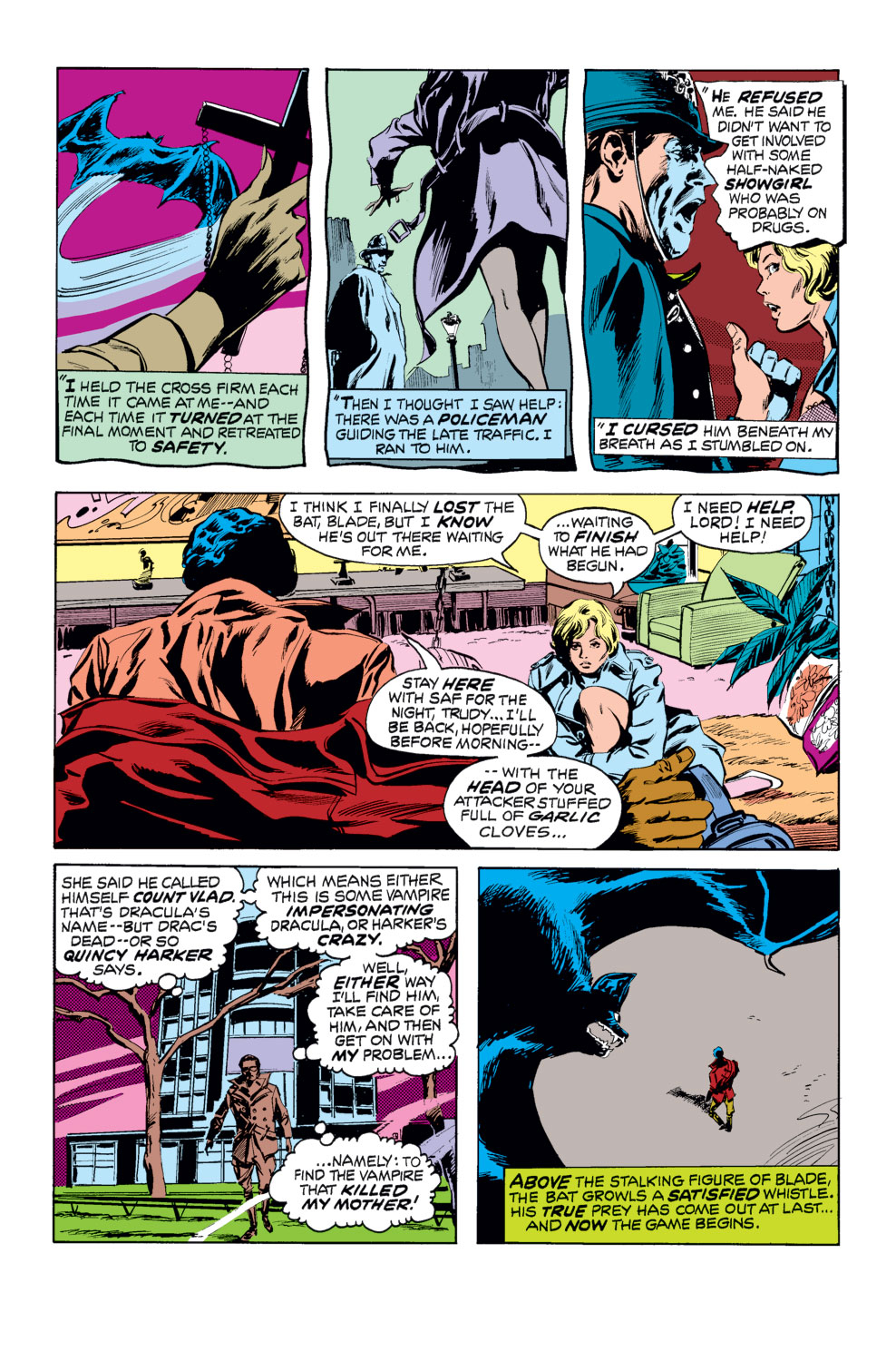 Read online Tomb of Dracula (1972) comic -  Issue #24 - 12