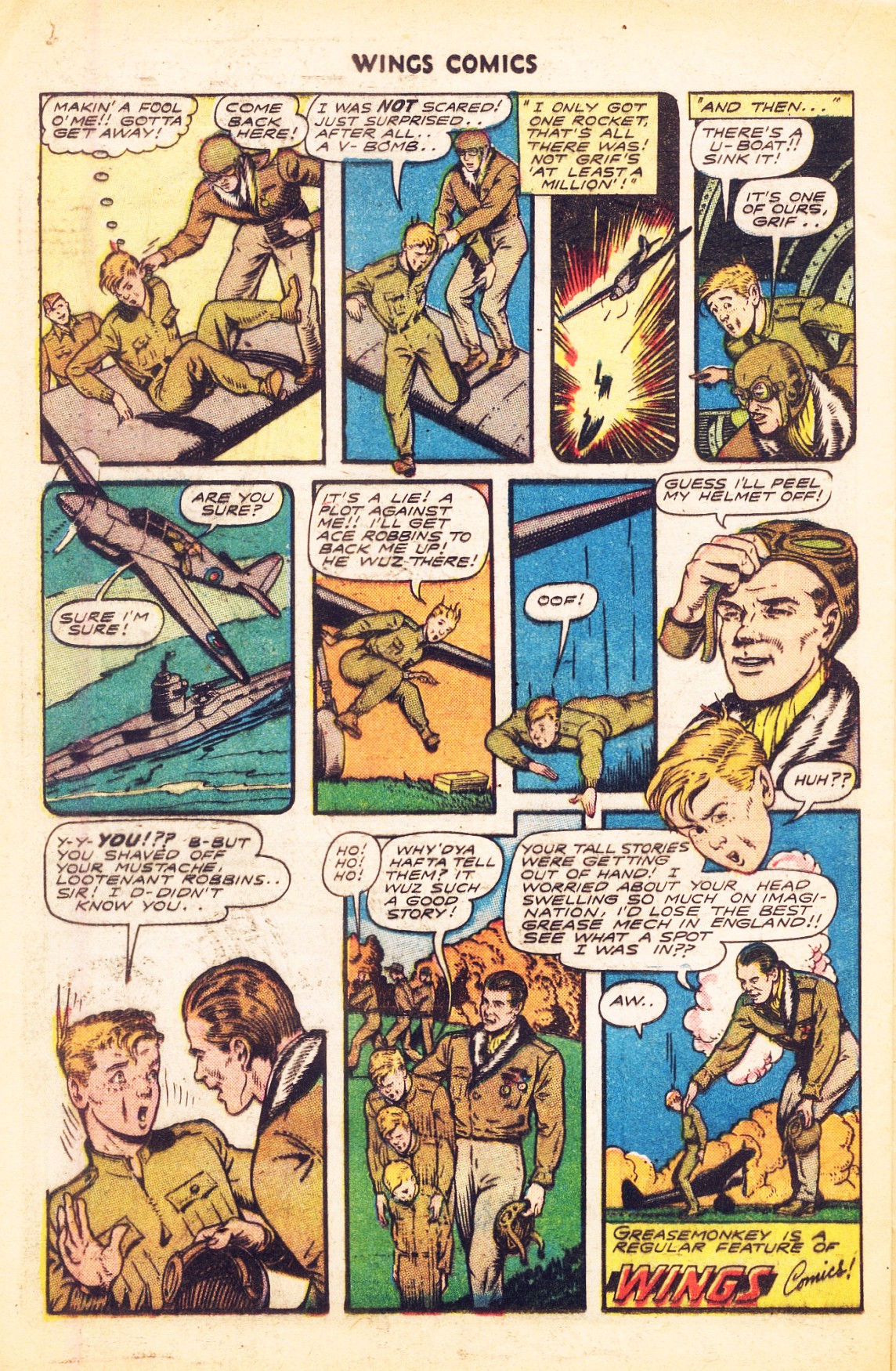 Read online Wings Comics comic -  Issue #62 - 24