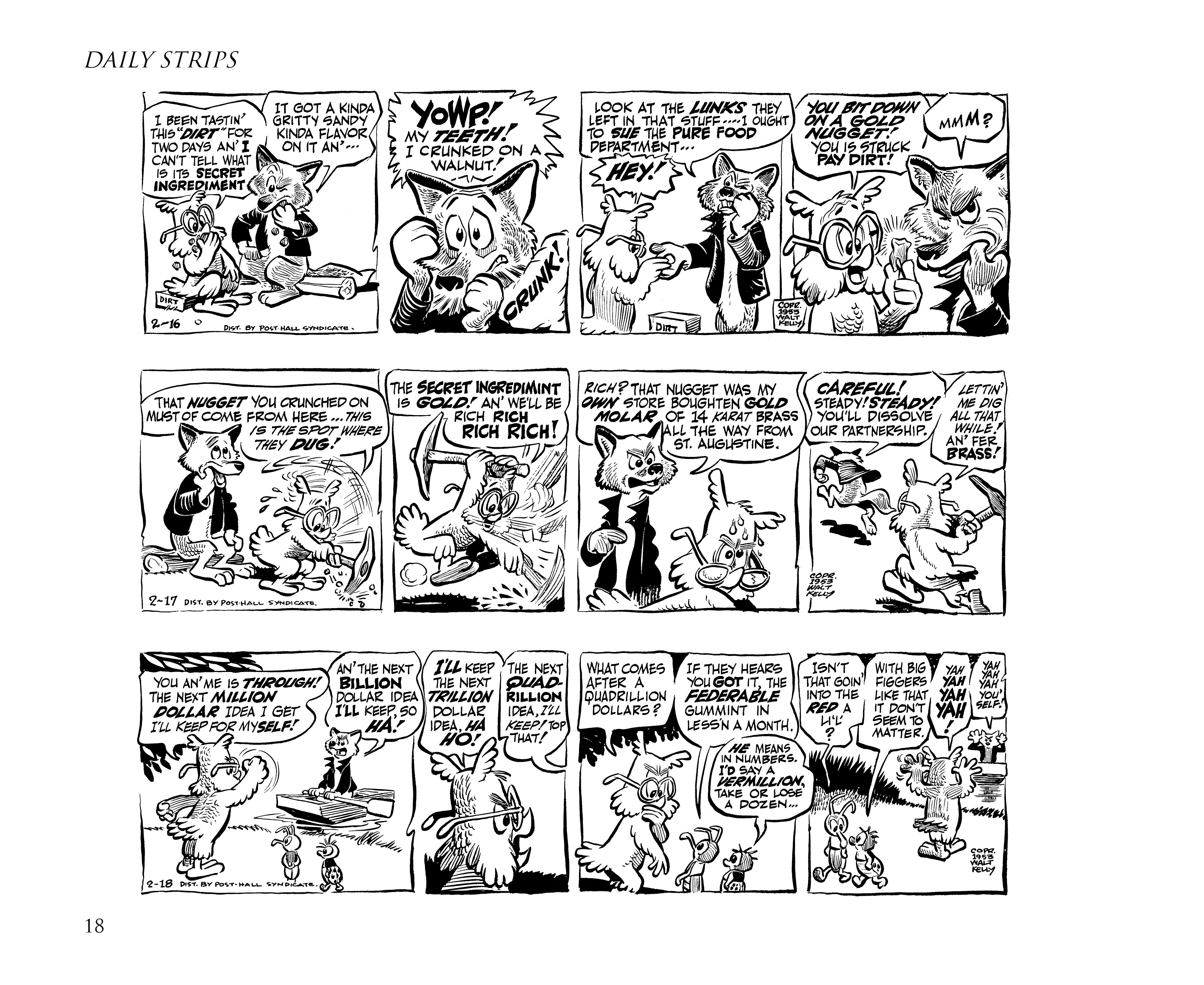 Read online Pogo by Walt Kelly: The Complete Syndicated Comic Strips comic -  Issue # TPB 3 (Part 1) - 30