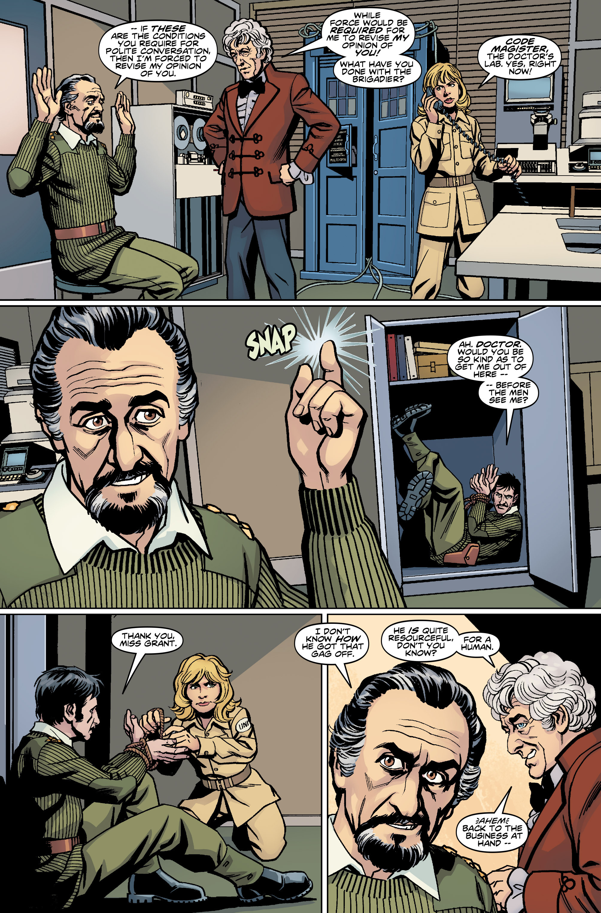 Read online Doctor Who: The Third Doctor comic -  Issue #3 - 17