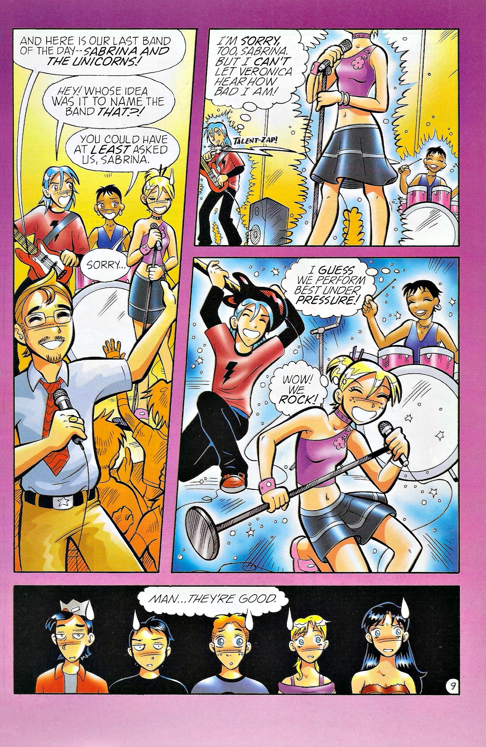 Read online Sabrina the Teenage Witch and the Archies comic -  Issue # Full - 11