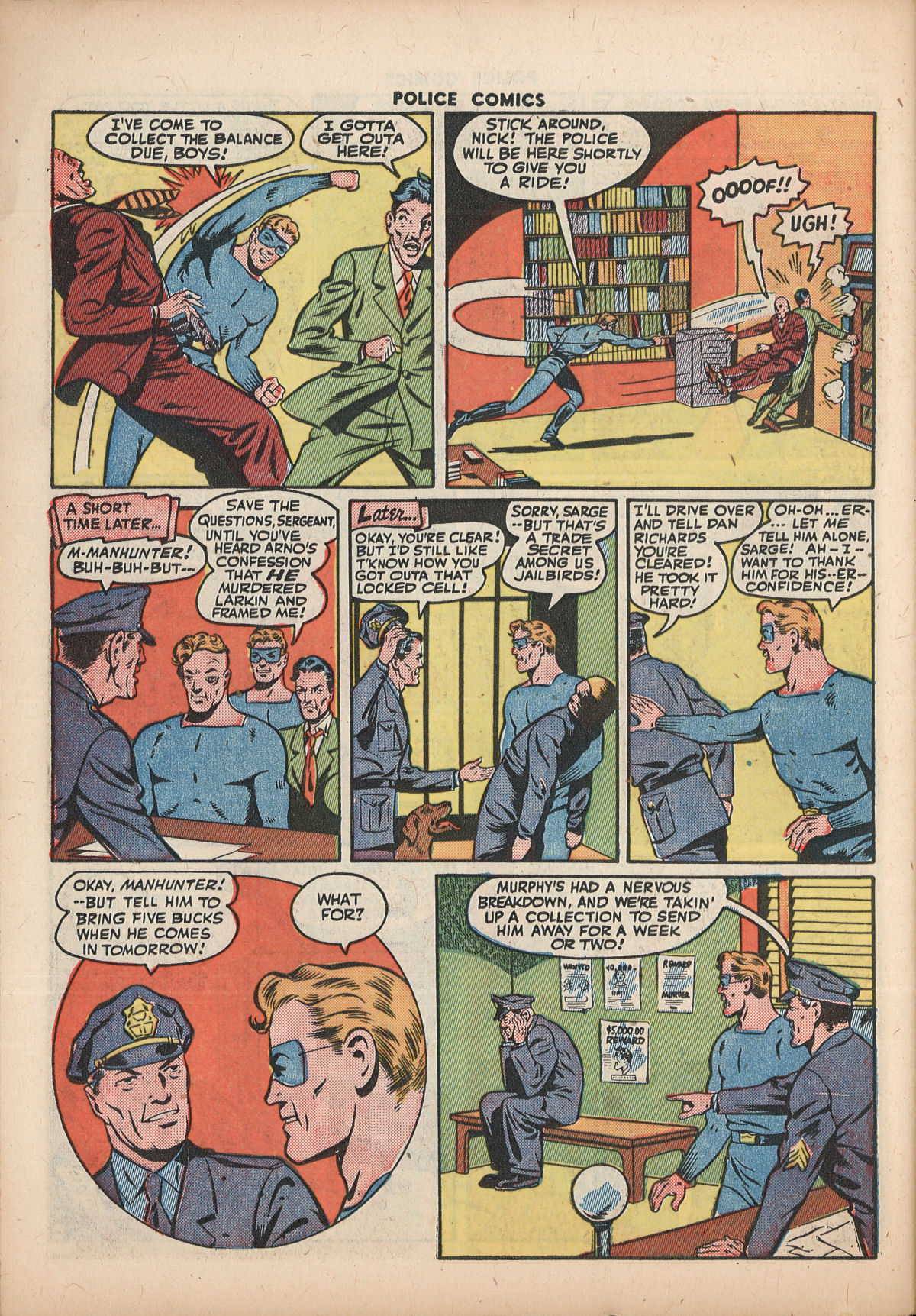 Read online Police Comics comic -  Issue #38 - 46