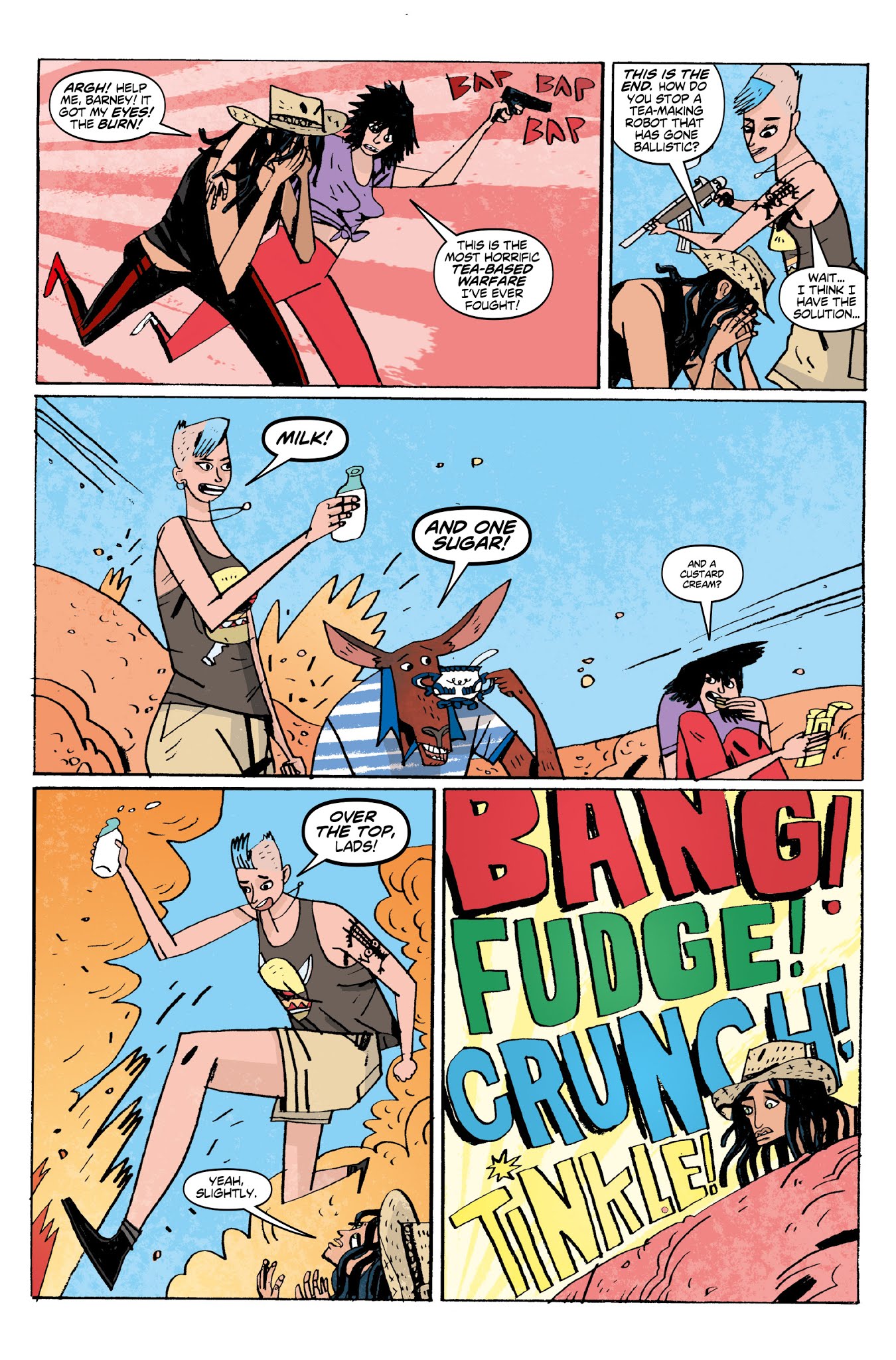 Read online Tank Girl: All Stars comic -  Issue #2 - 19