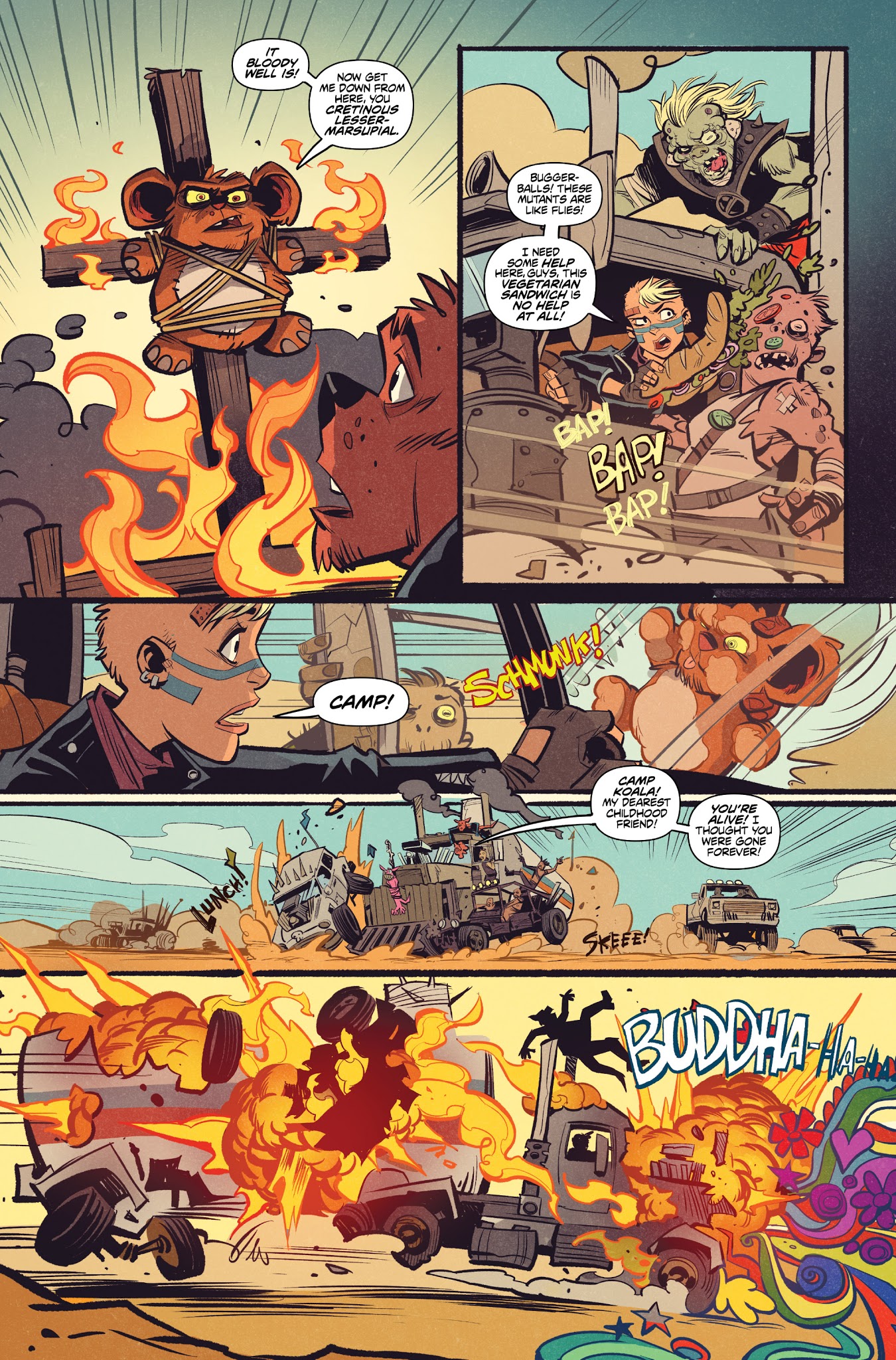 Read online The Wonderful World of Tank Girl comic -  Issue #4 - 11