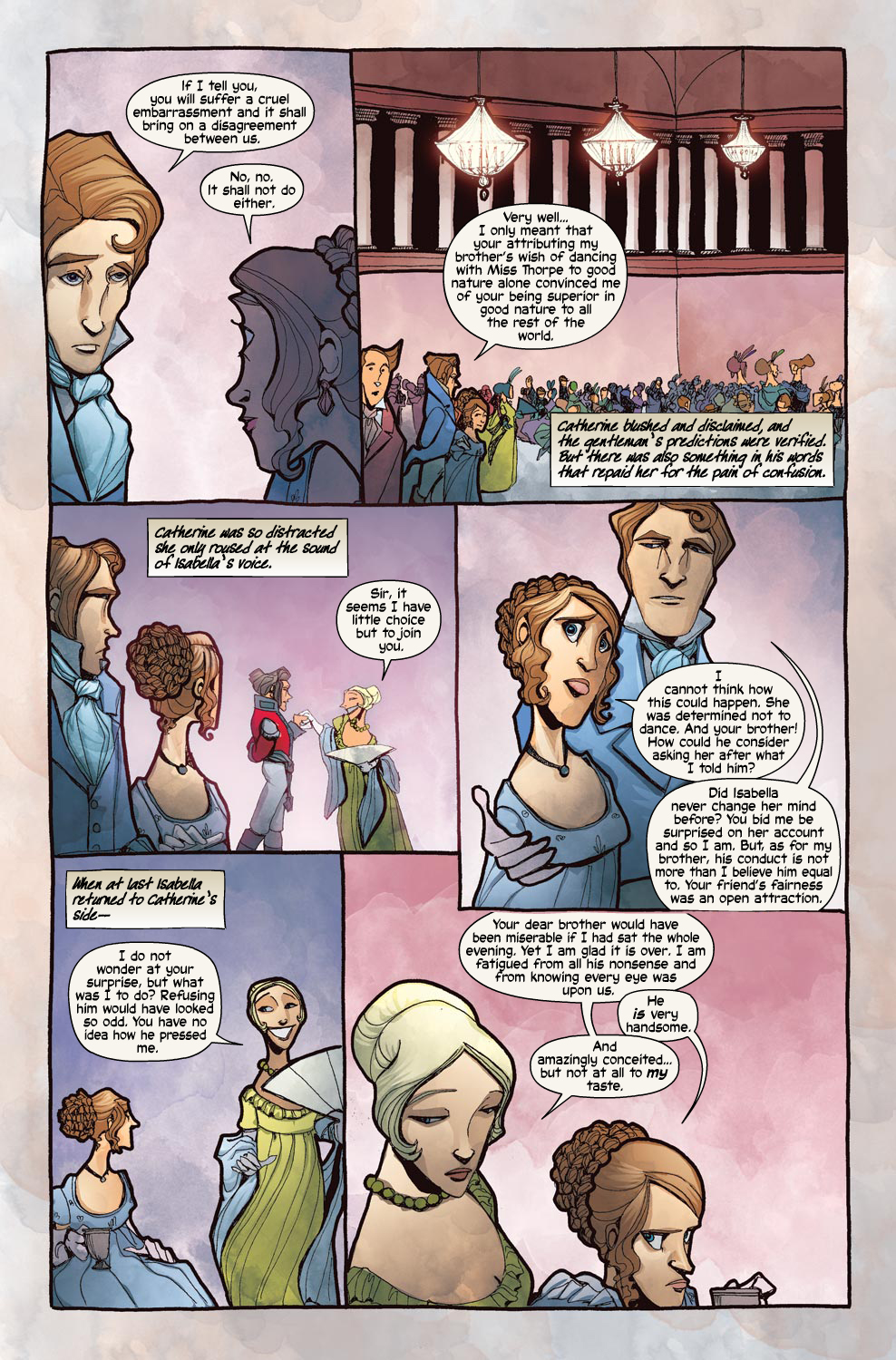 Read online Northanger Abbey comic -  Issue #3 - 19