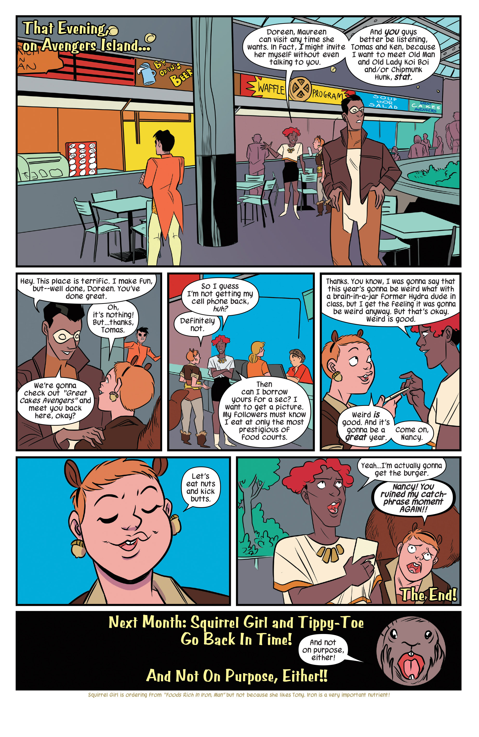 Read online The Unbeatable Squirrel Girl II comic -  Issue #1 - 21
