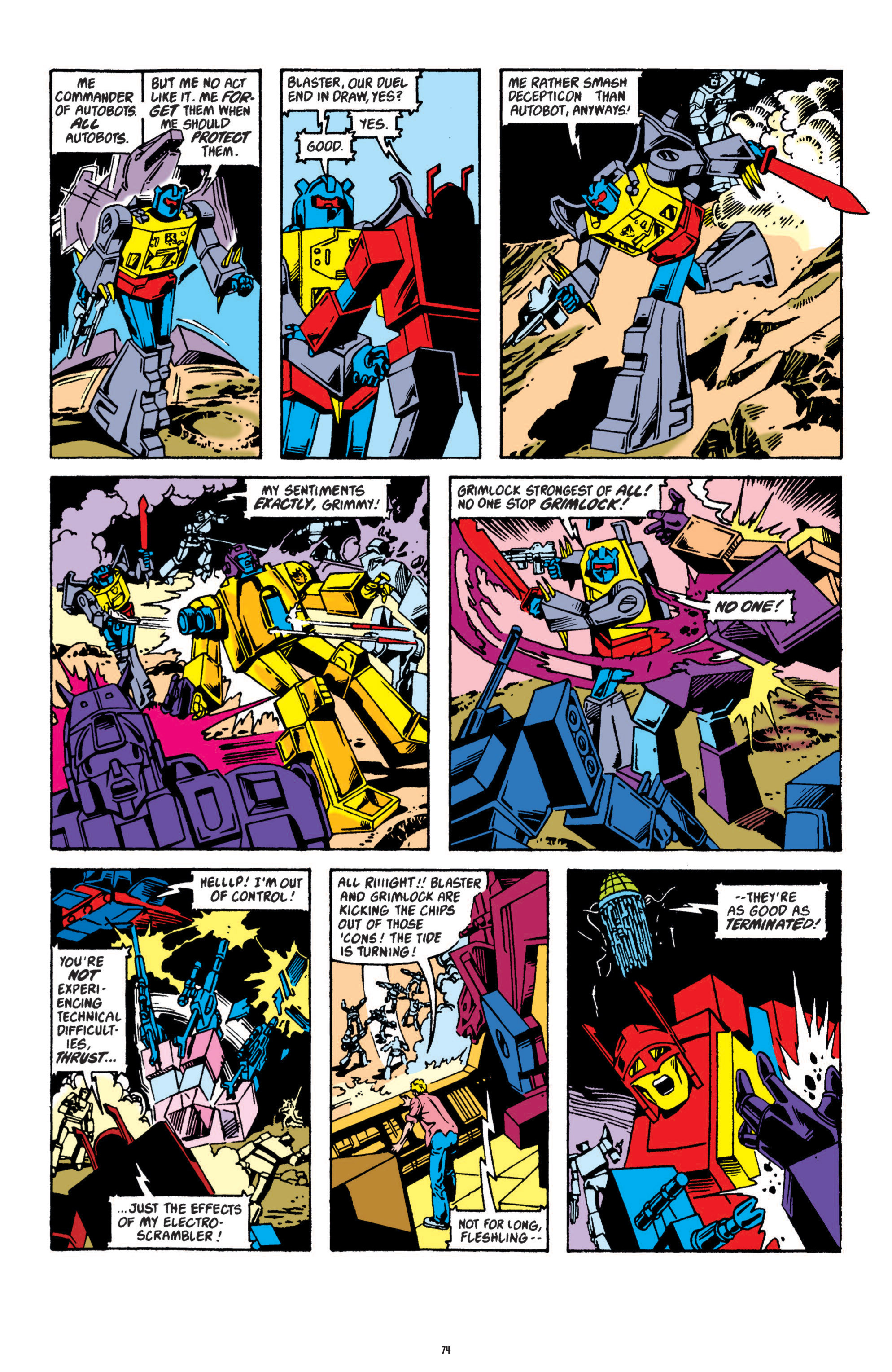 Read online The Transformers Classics comic -  Issue # TPB 4 - 75