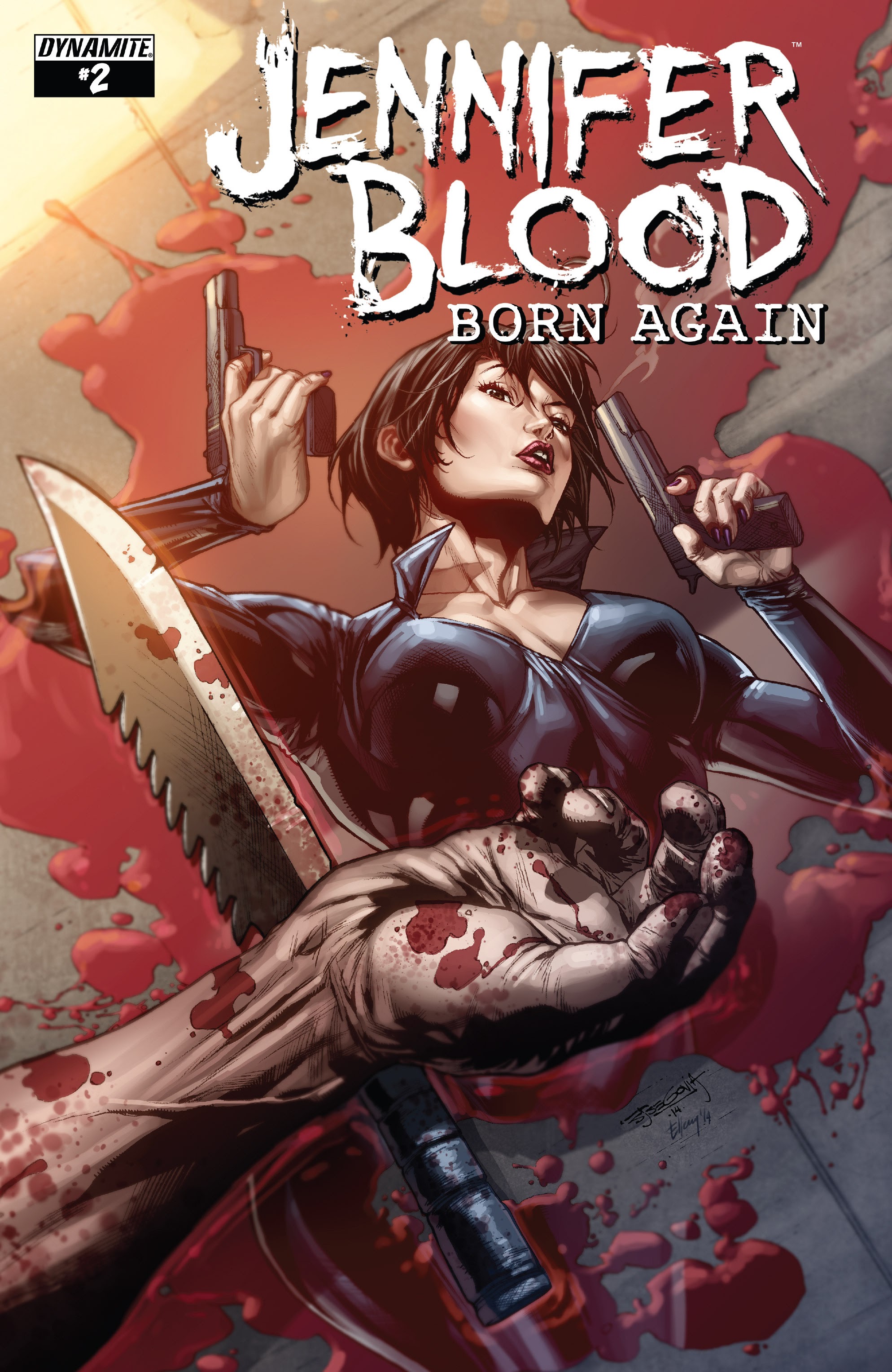 Read online Jennifer Blood: Born Again comic -  Issue #2 - 1