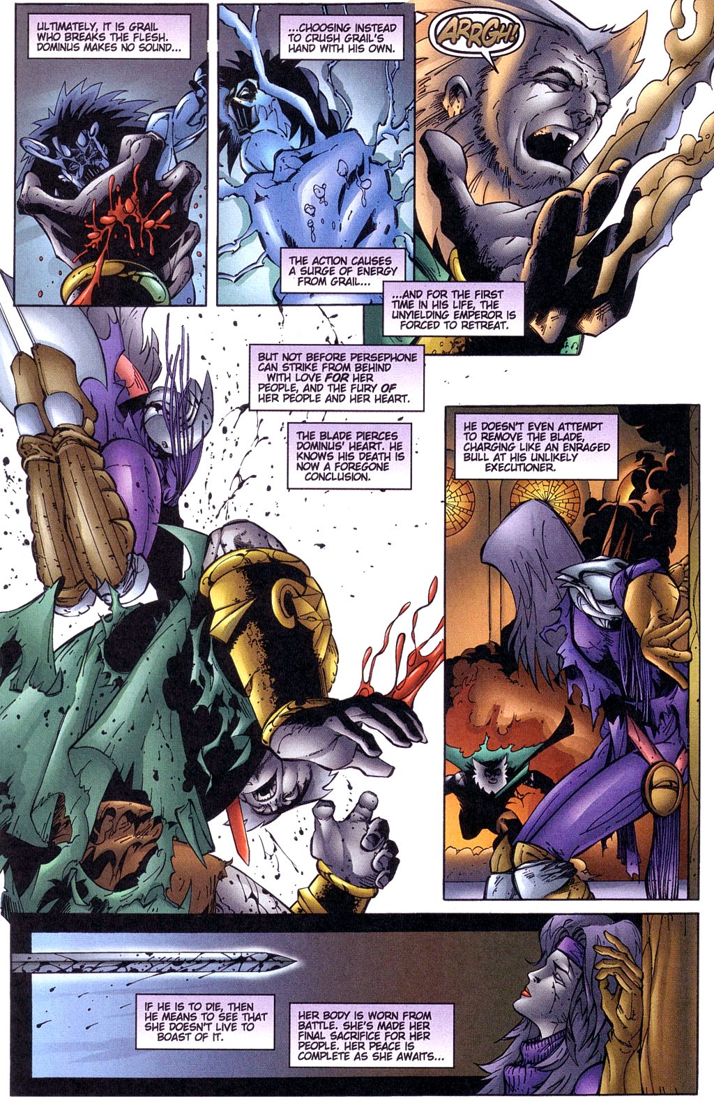 Read online Wetworks comic -  Issue #31 - 20