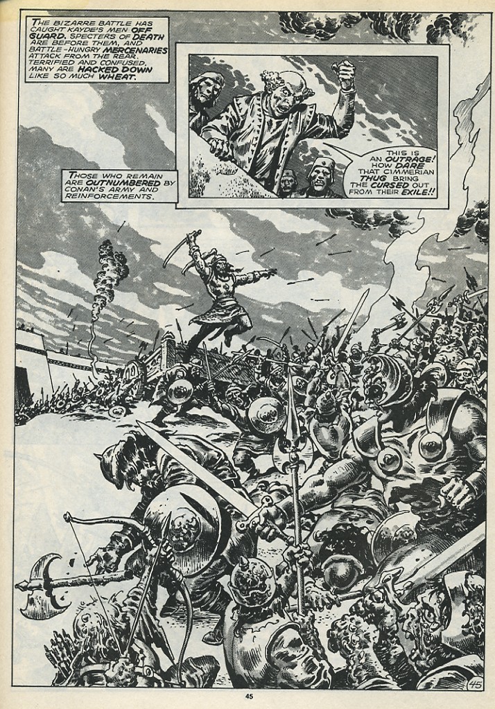 Read online The Savage Sword Of Conan comic -  Issue #173 - 47