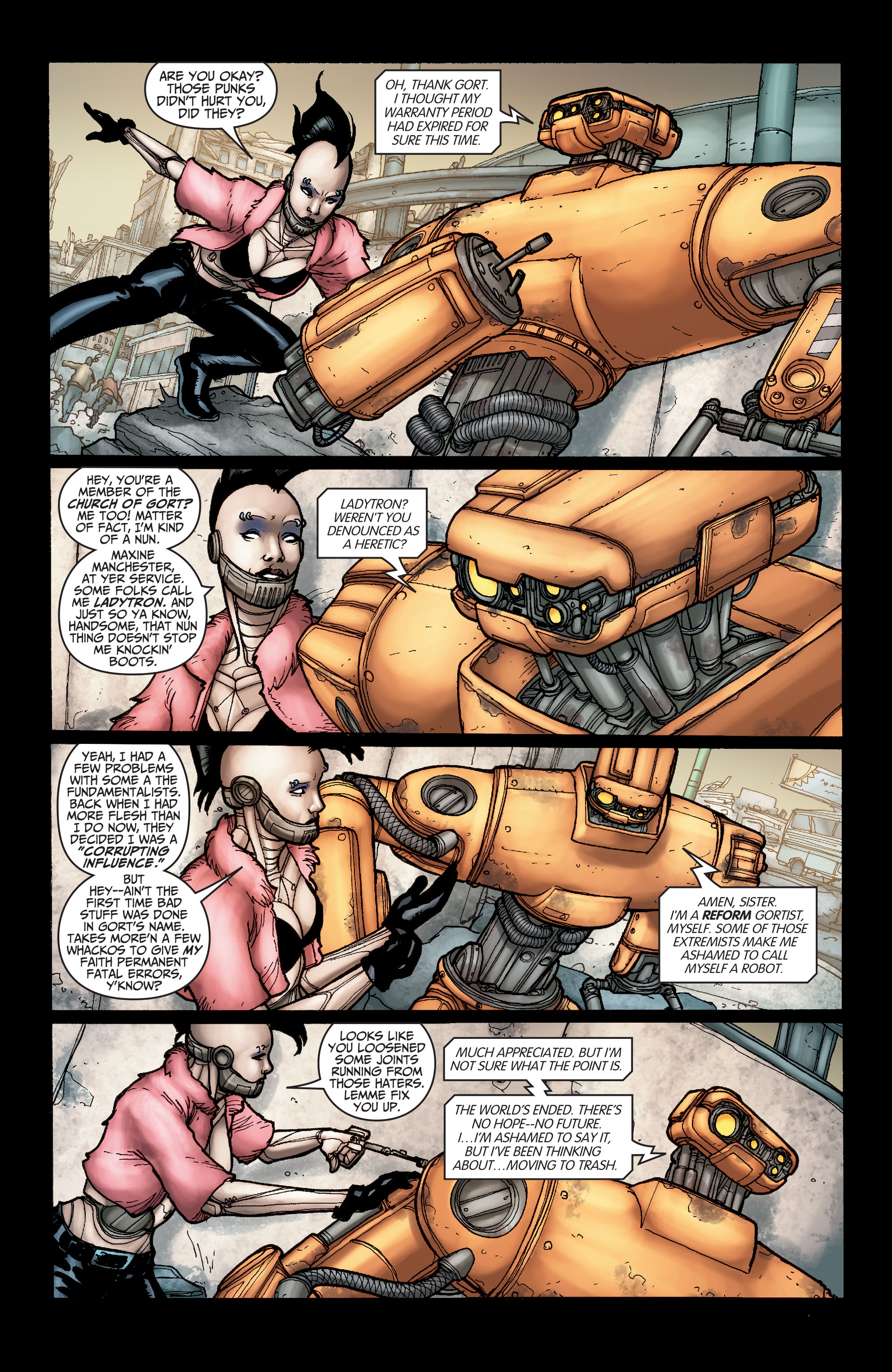 Read online WildCats (2008) comic -  Issue #8 - 6