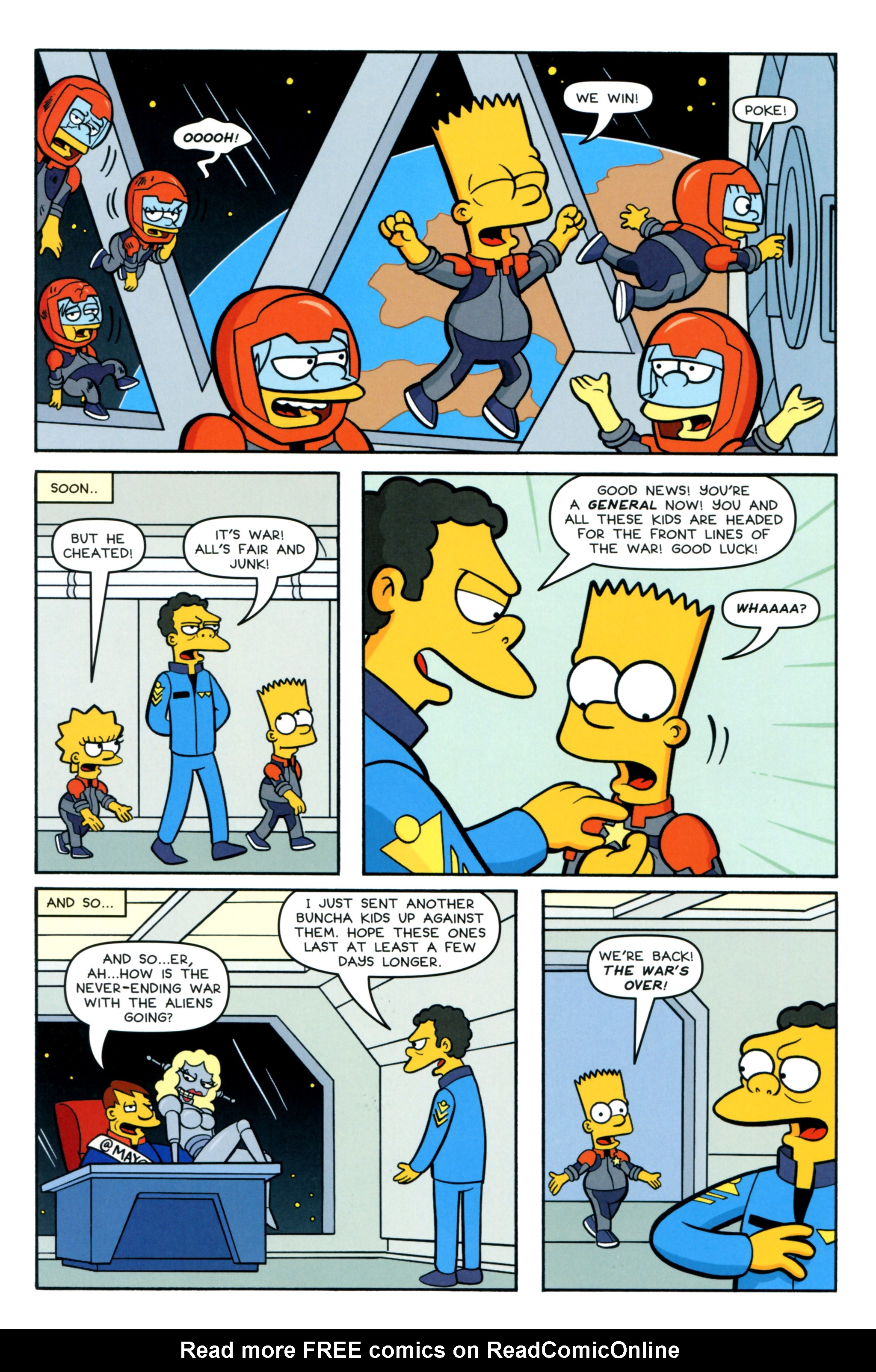 Read online Simpsons Comics comic -  Issue #218 - 22