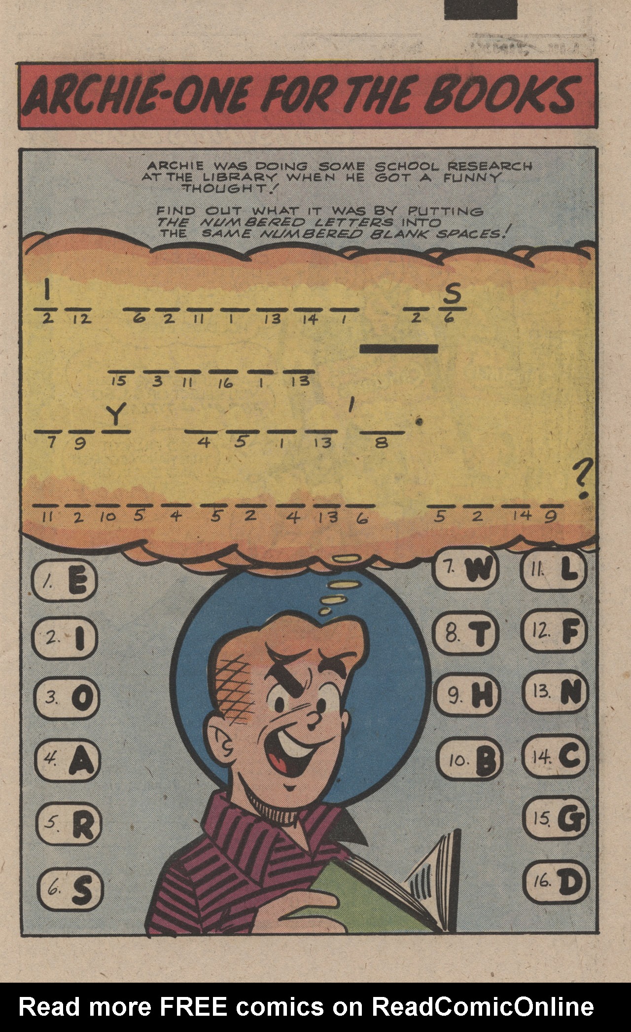 Read online Archie's Joke Book Magazine comic -  Issue #263 - 11