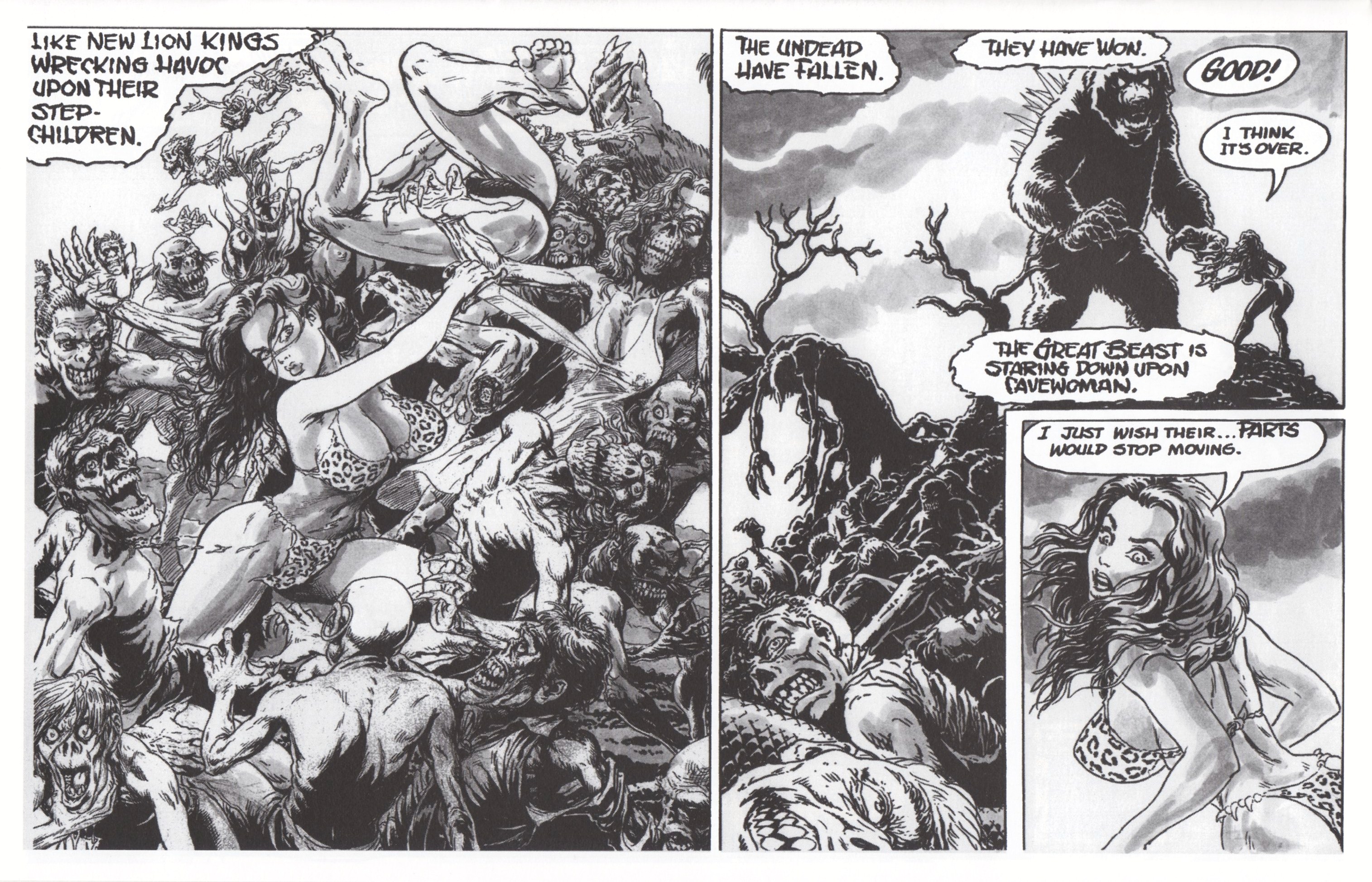 Read online Cavewoman: Pangaean Sea comic -  Issue #6 - 17