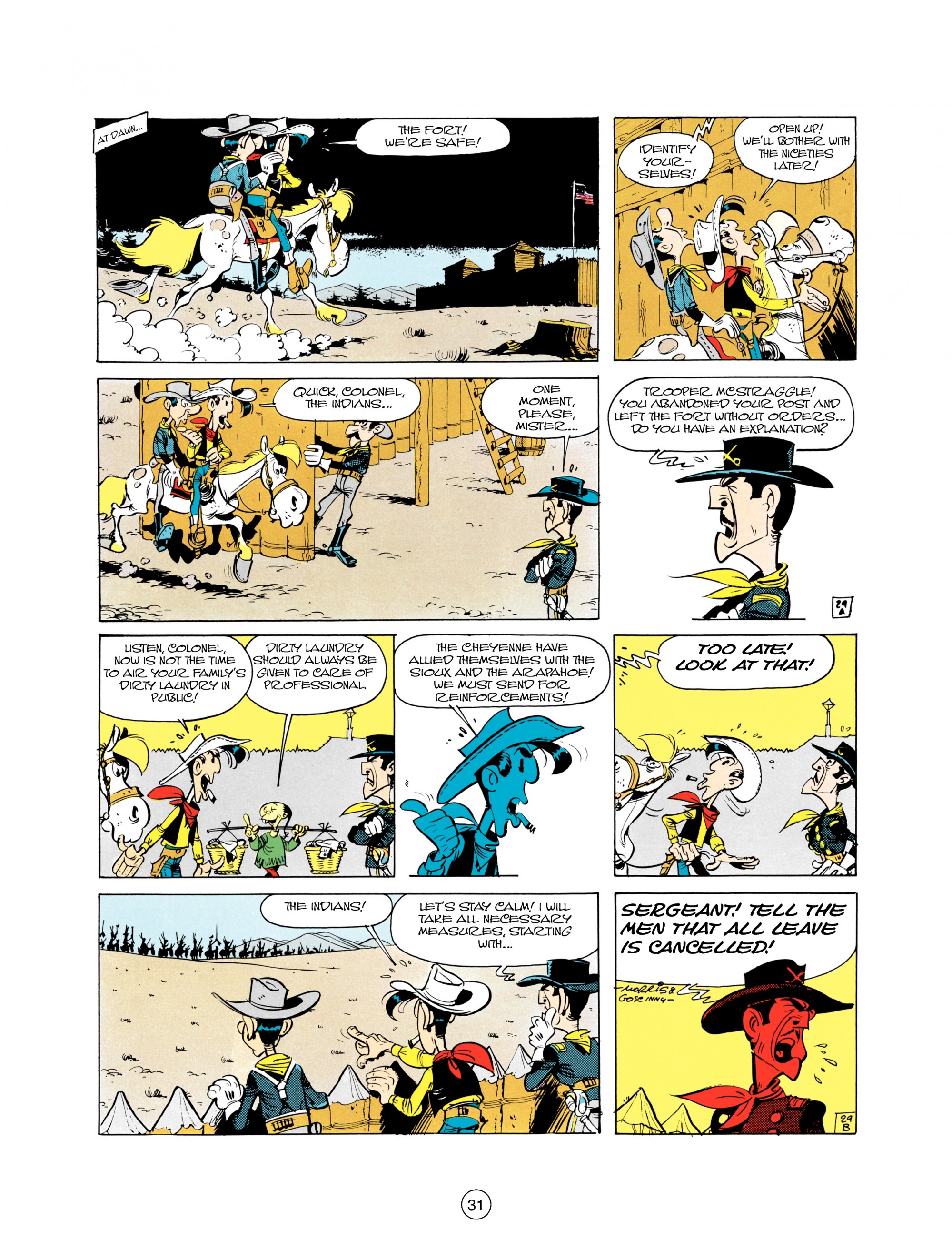 Read online A Lucky Luke Adventure comic -  Issue #21 - 31