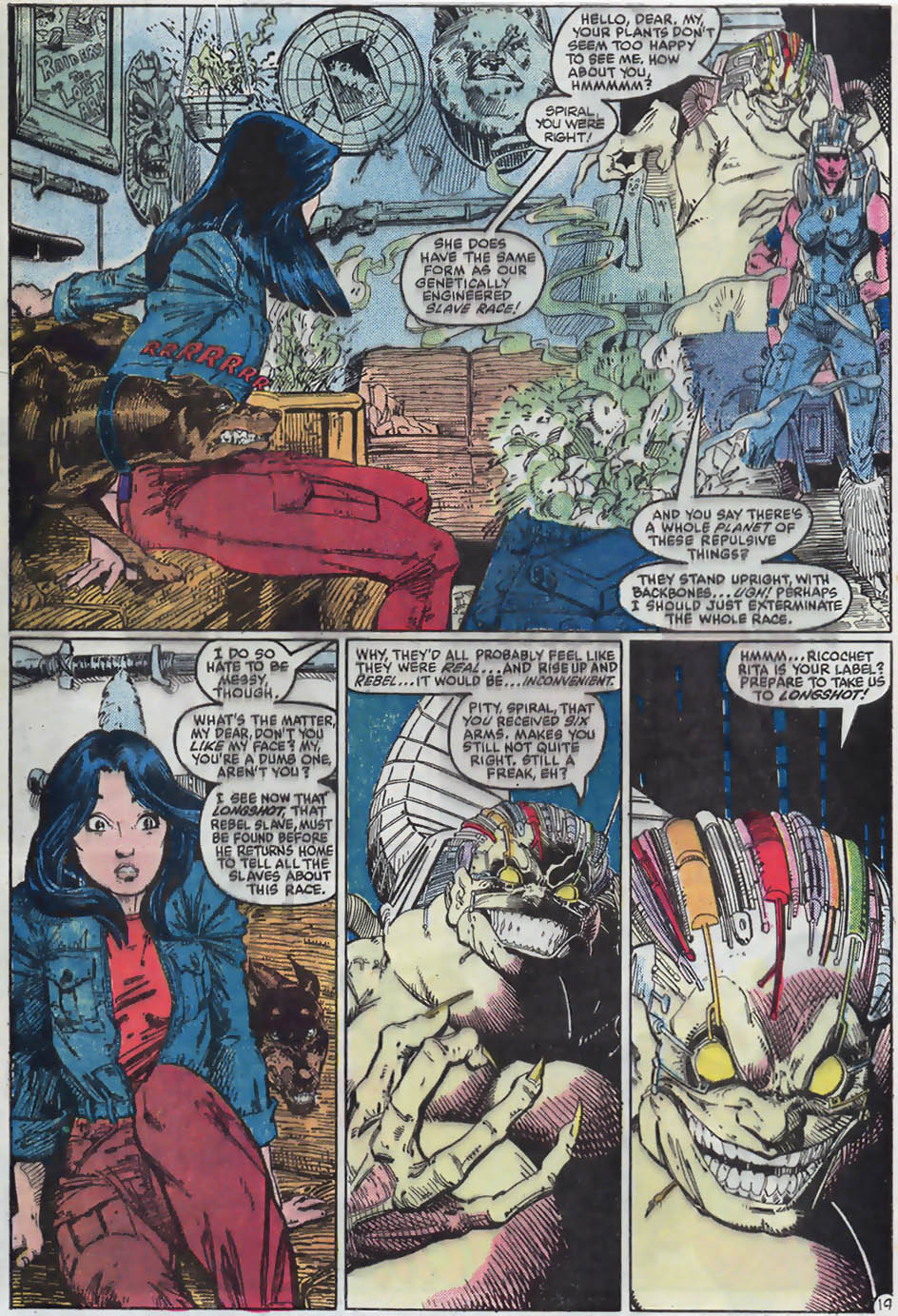 Read online Longshot (1985) comic -  Issue #4 - 20