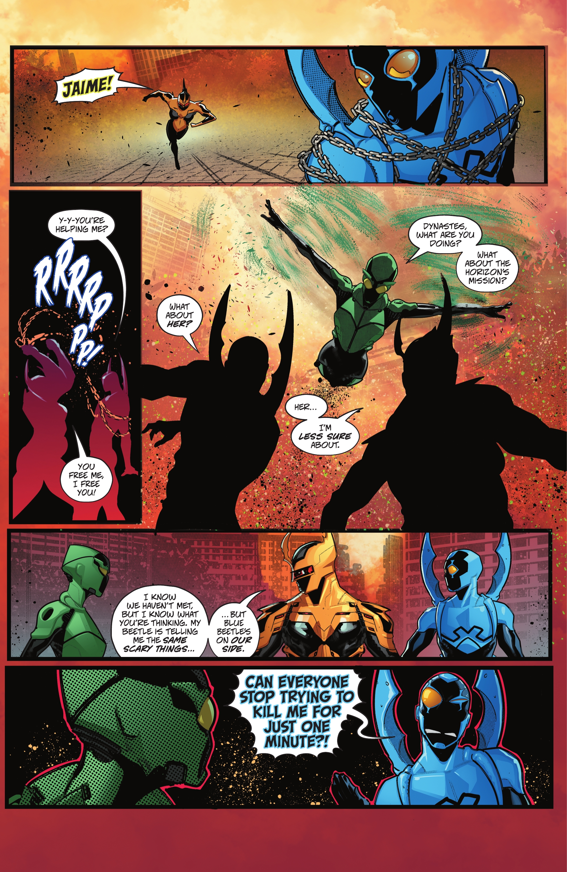 Read online Blue Beetle: Graduation Day comic -  Issue #5 - 15