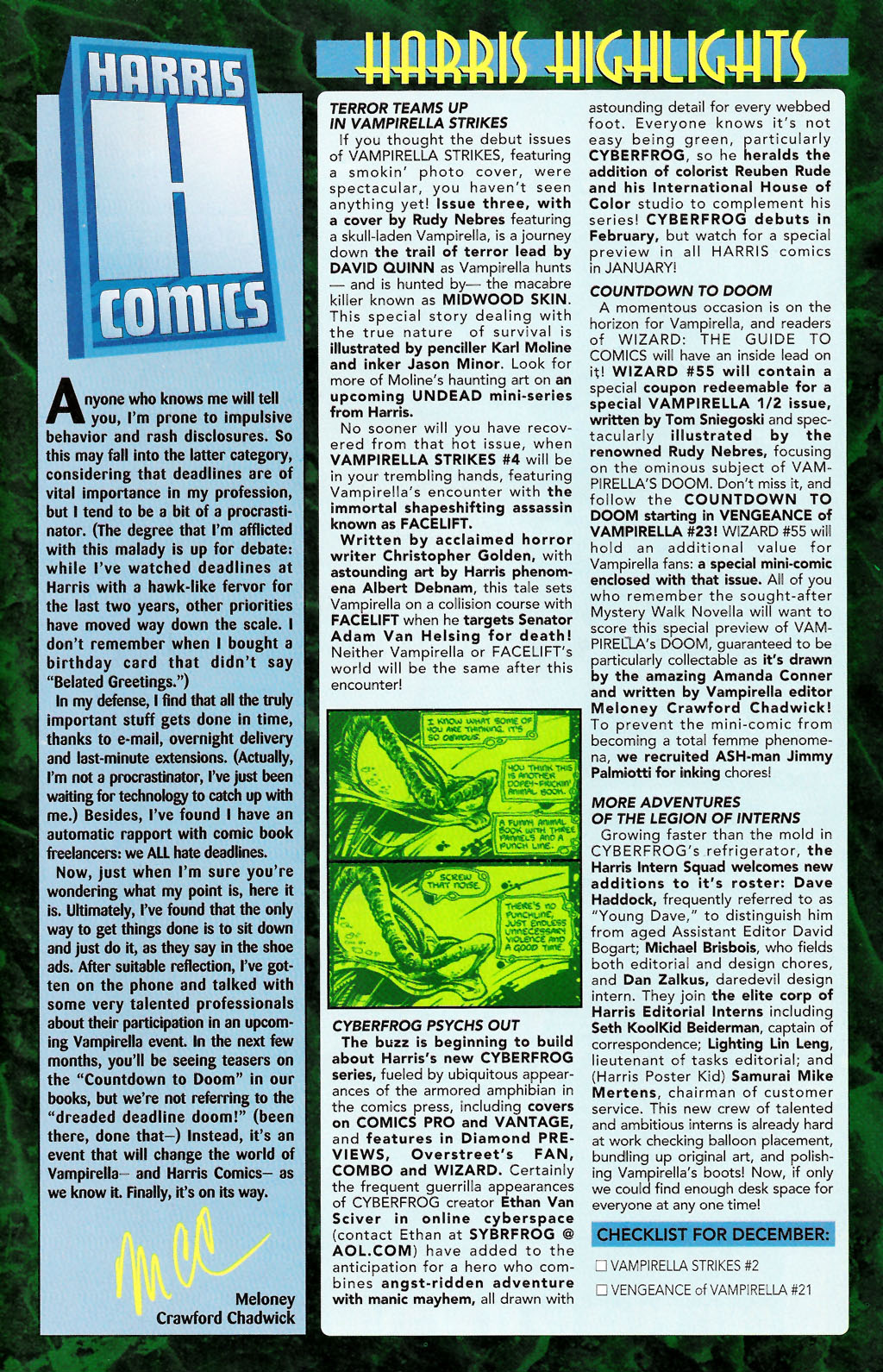 Read online Vampirella Strikes (1995) comic -  Issue #2 - 31