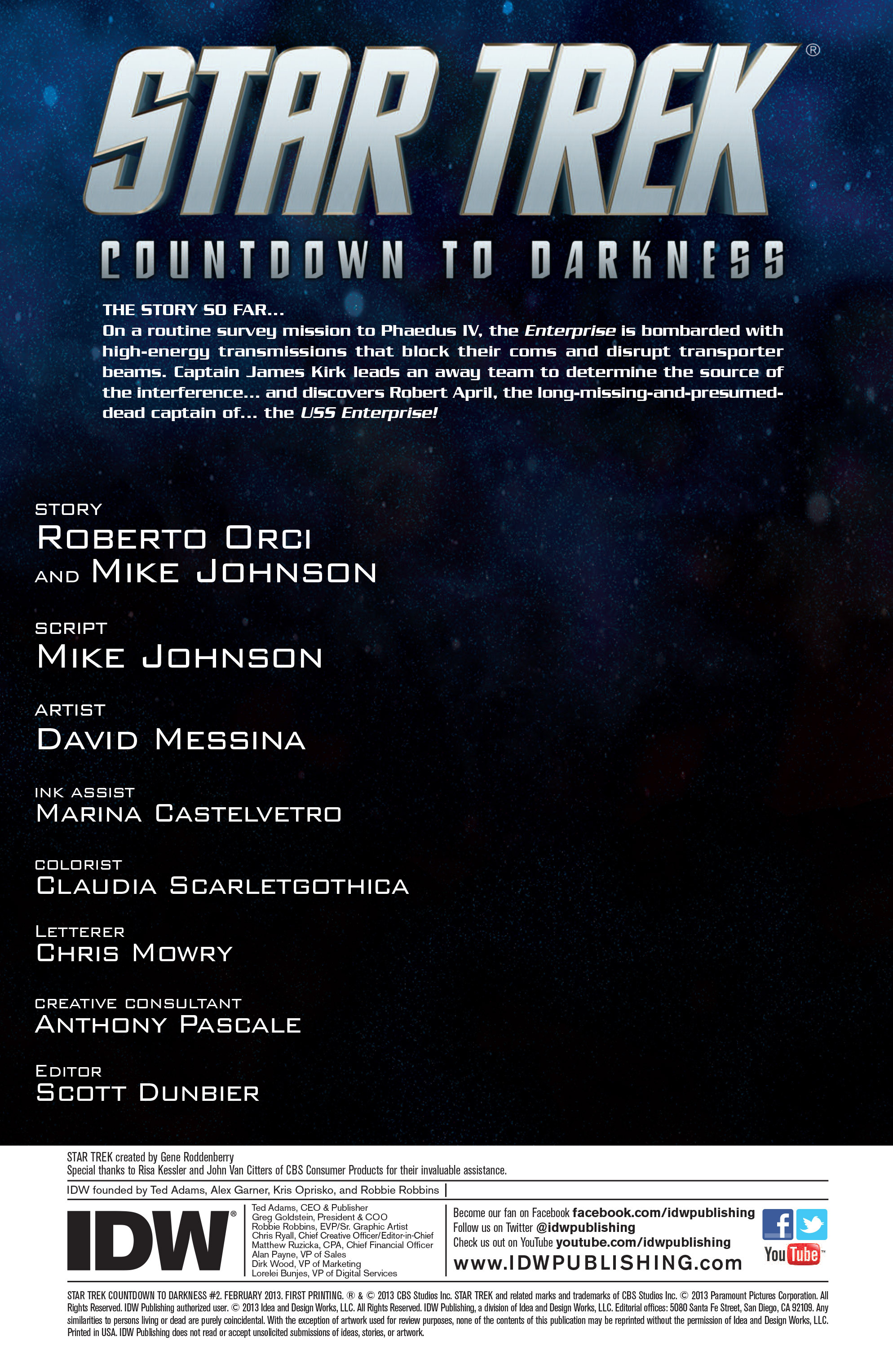 Read online Star Trek: Countdown To Darkness comic -  Issue #2 - 3