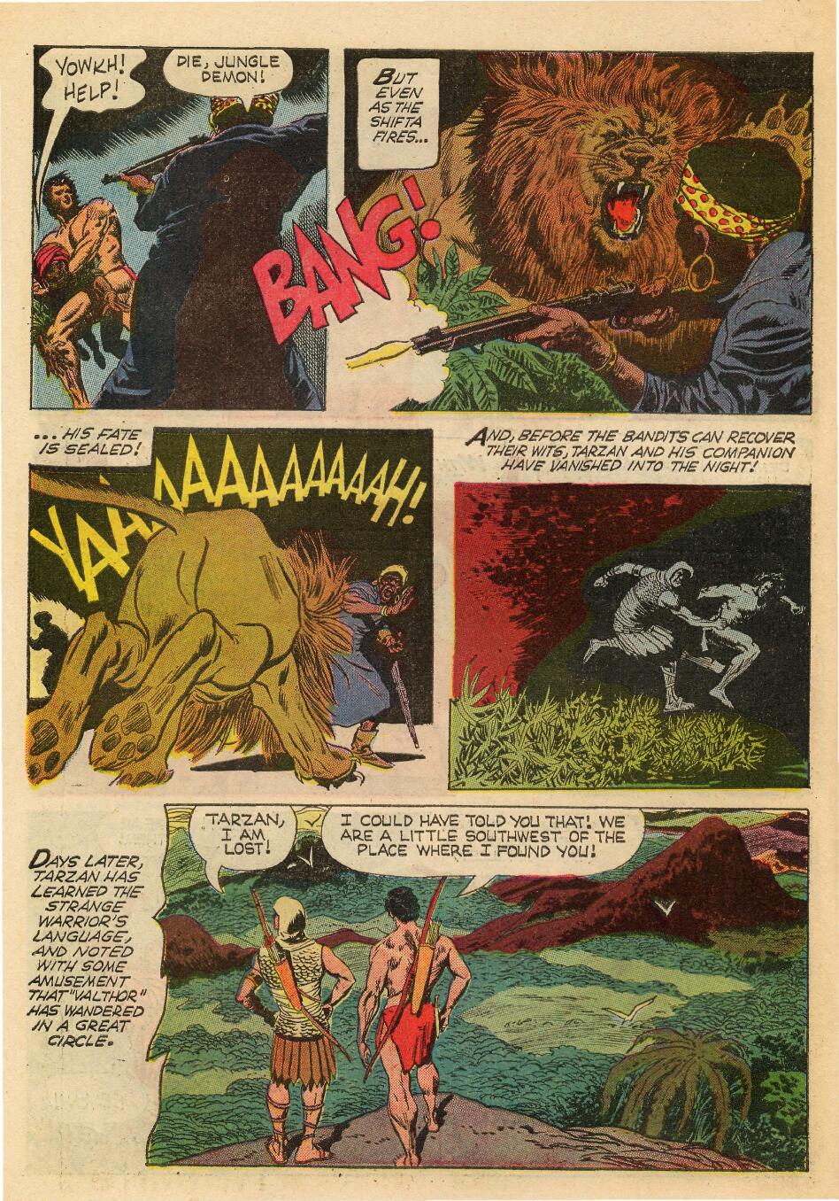 Read online Tarzan (1962) comic -  Issue #186 - 6