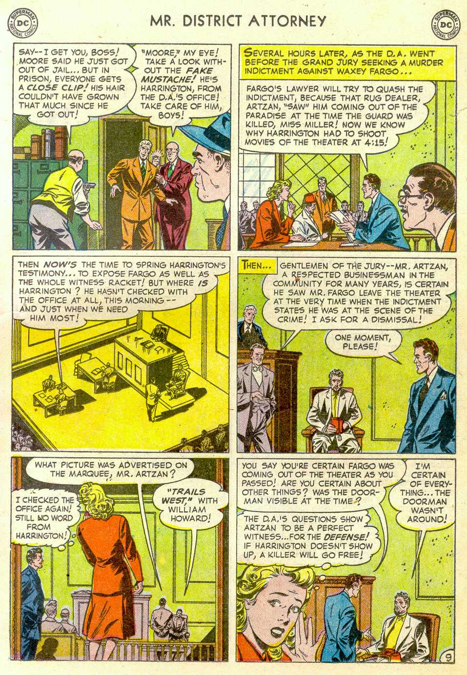 Read online Mr. District Attorney comic -  Issue #24 - 23
