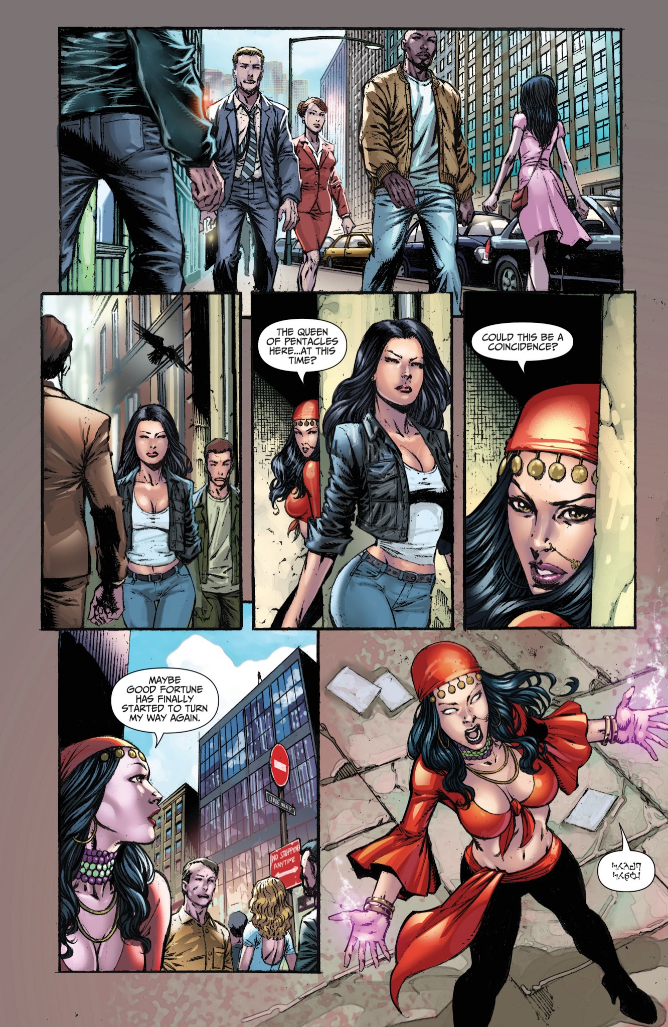 Read online Robyn Hood: Tarot comic -  Issue # Full - 11