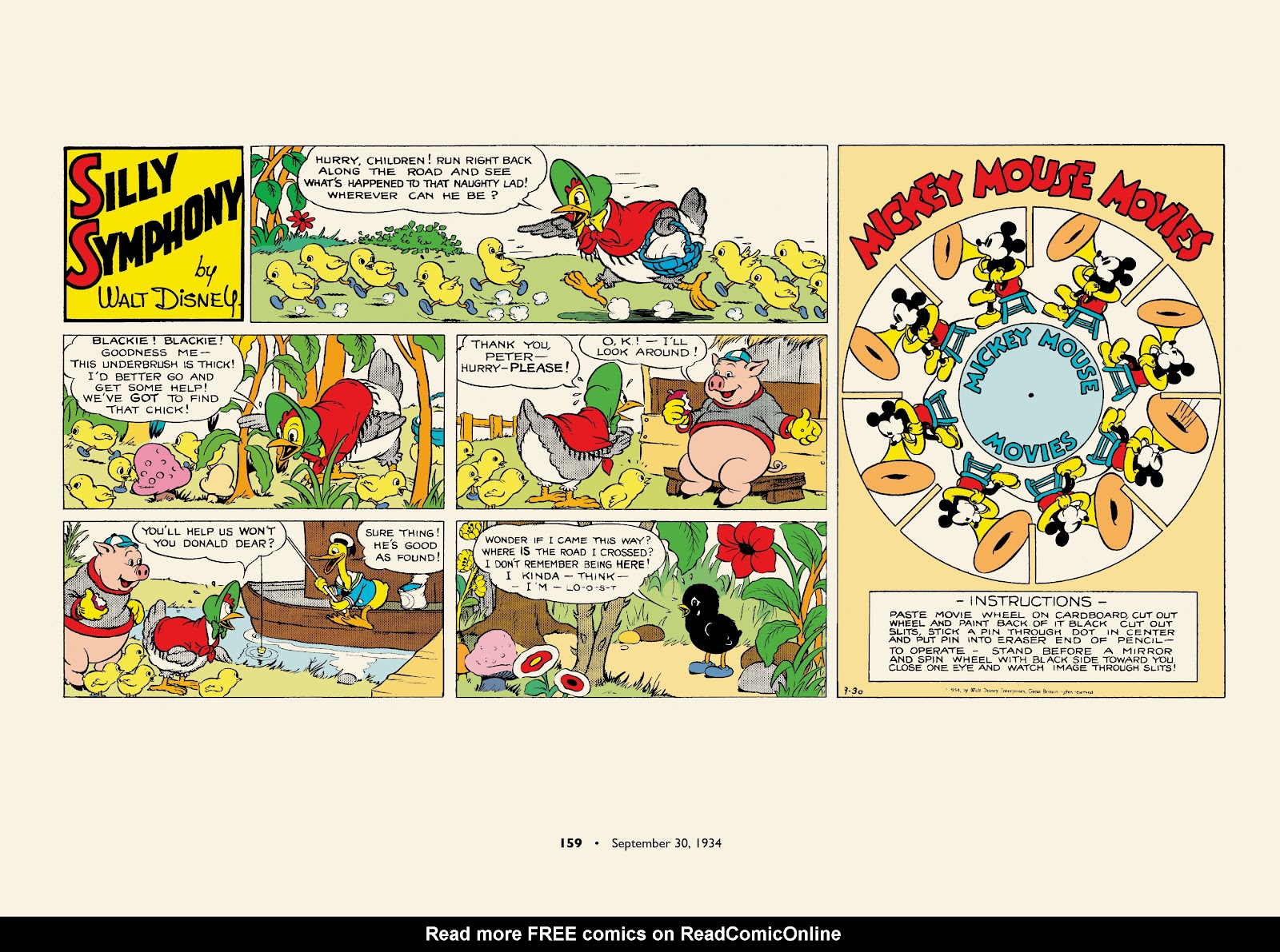 Walt Disney's Silly Symphonies 1932-1935: Starring Bucky Bug and Donald Duck issue TPB (Part 2) - Page 59