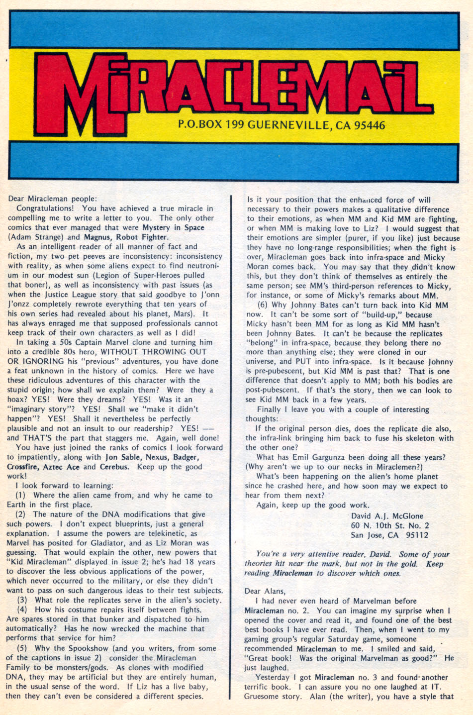 Read online Miracleman (1985) comic -  Issue #5 - 26