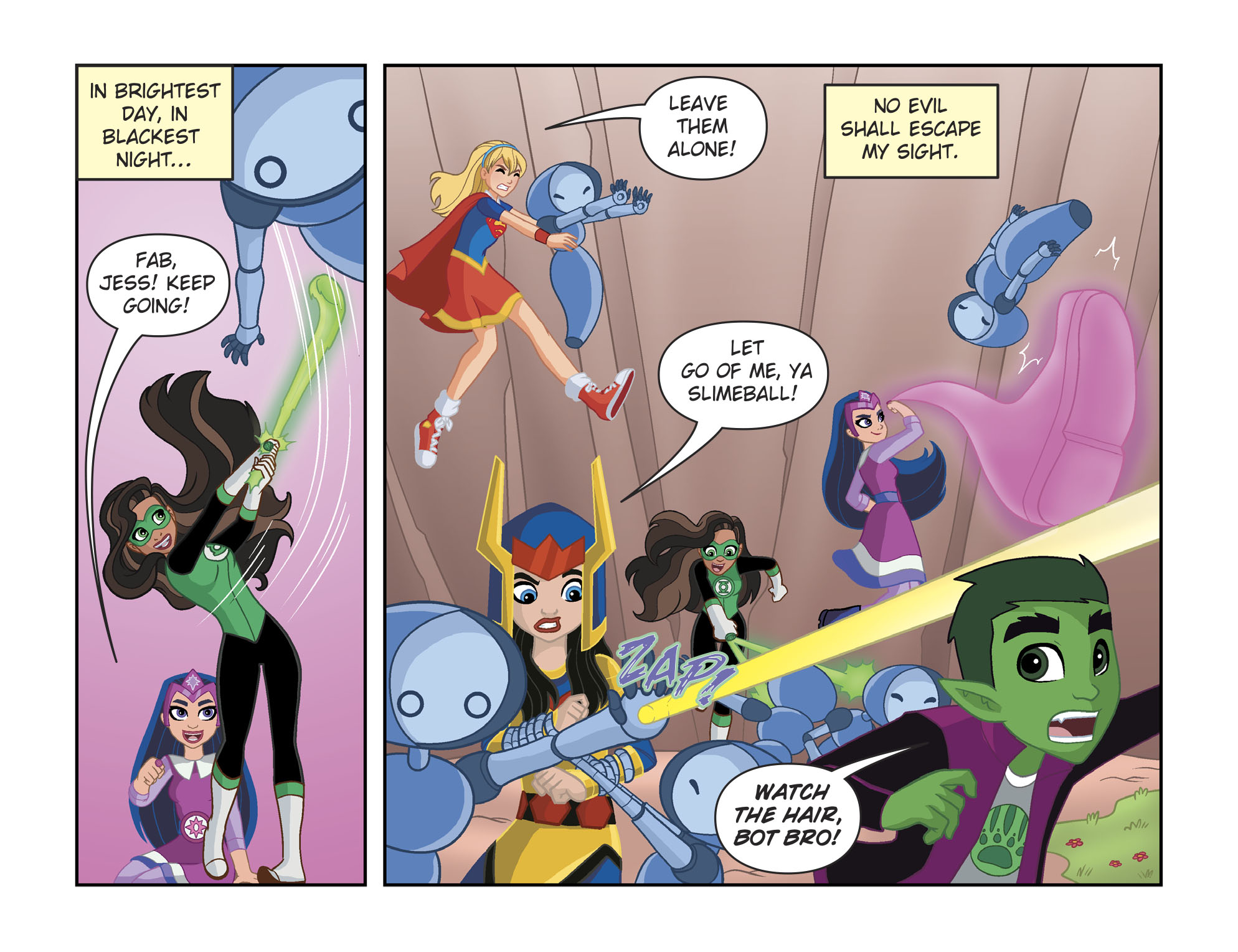 Read online DC Super Hero Girls: Spaced Out comic -  Issue #5 - 10