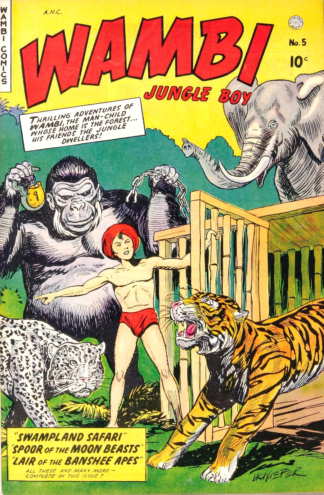 Read online Wambi Jungle Boy comic -  Issue #5 - 1