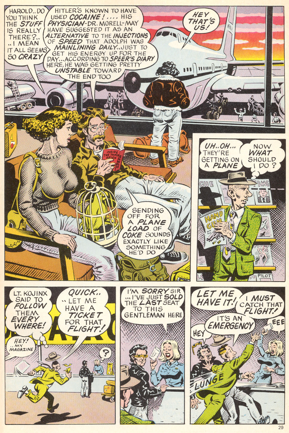 Read online Harold Hedd in "Hitler's Cocaine" comic -  Issue #1 - 31