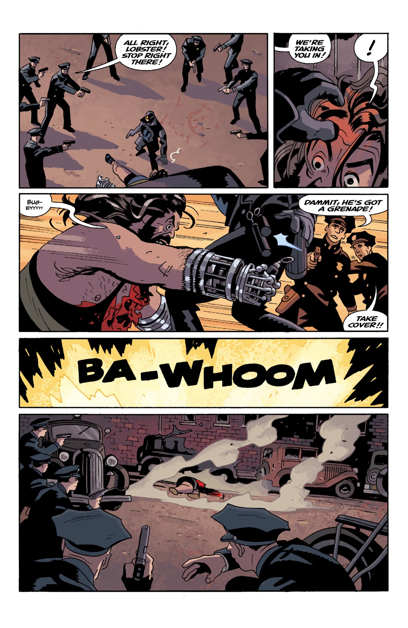 Read online Lobster Johnson: Get the Lobster comic -  Issue # TPB - 29