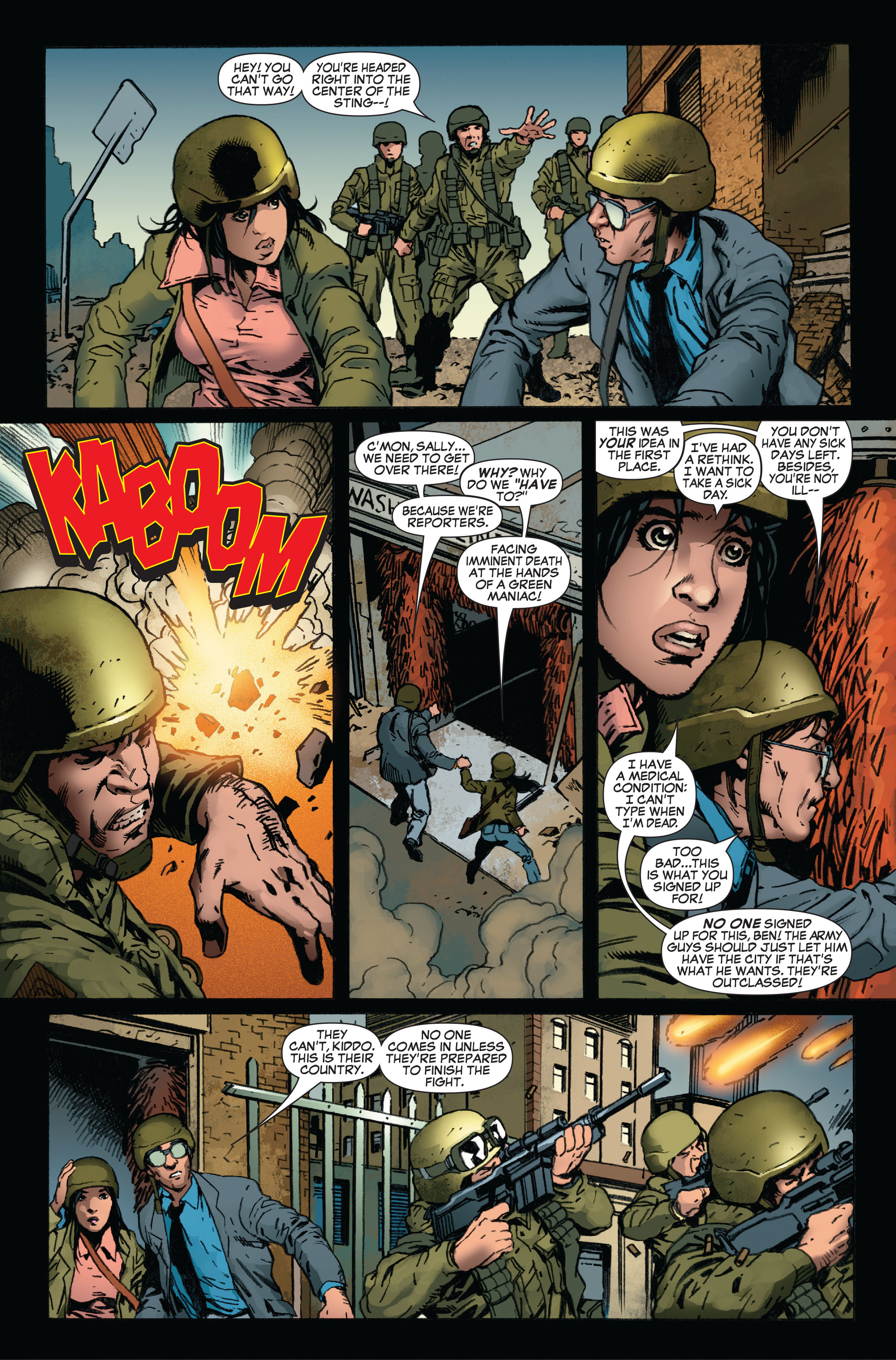 Read online World War Hulk: Front Line comic -  Issue #3 - 12