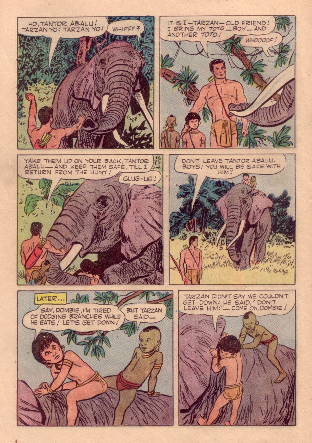 Read online Tarzan (1948) comic -  Issue #98 - 20