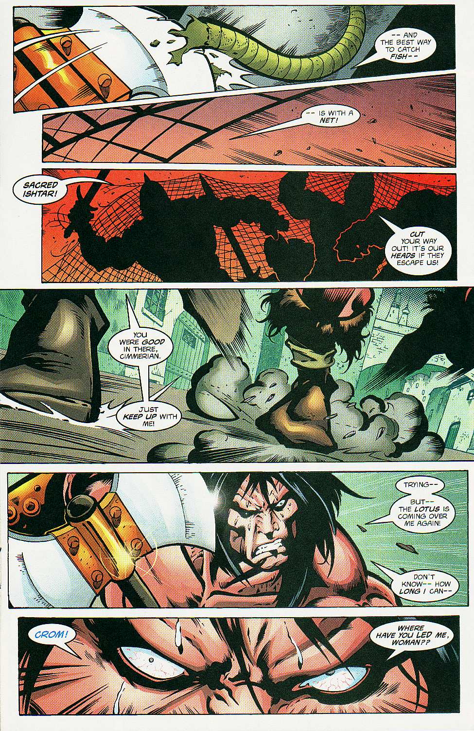 Read online Conan: Lord of the Spiders comic -  Issue #3 - 13