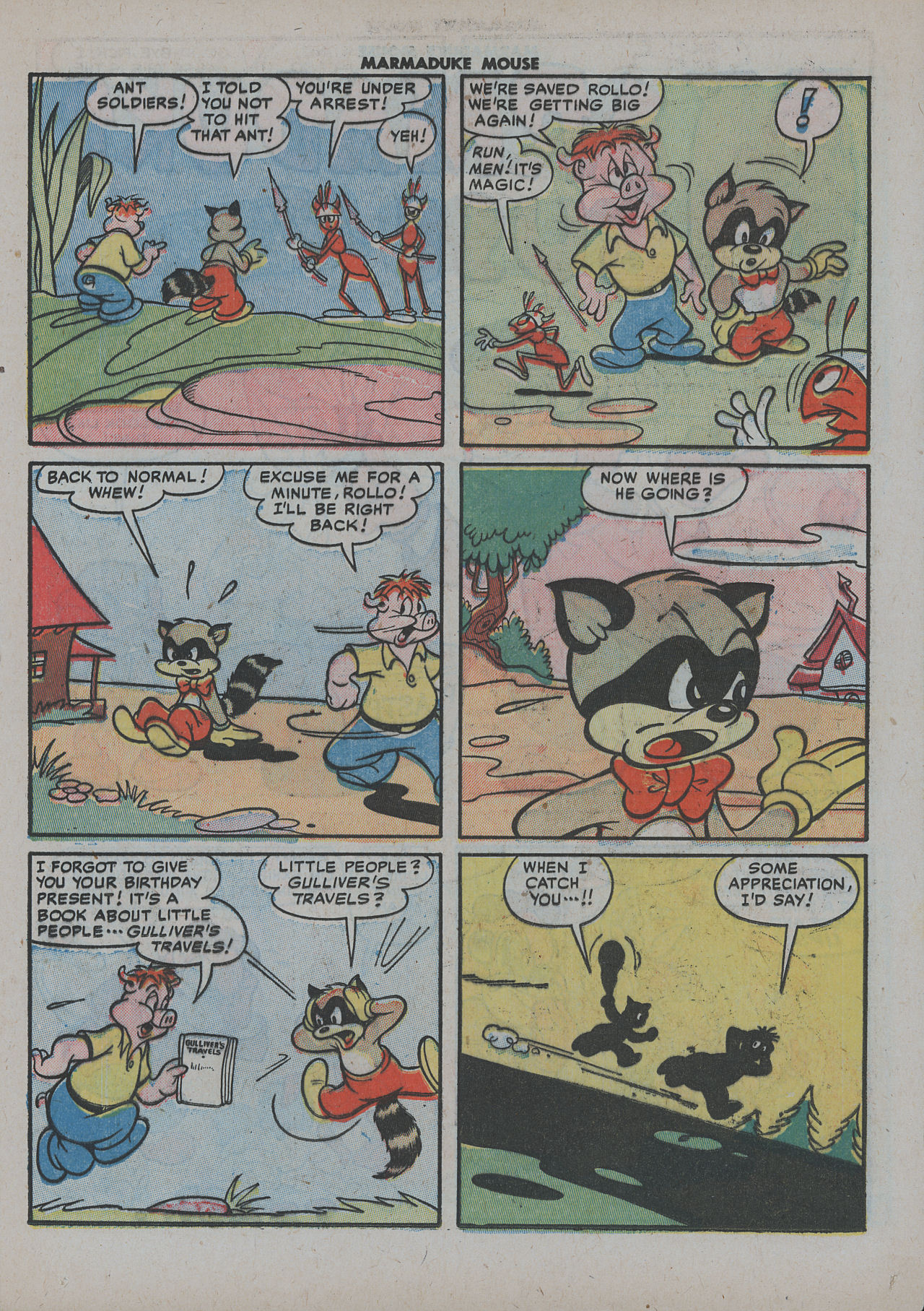 Read online Marmaduke Mouse comic -  Issue #24 - 25