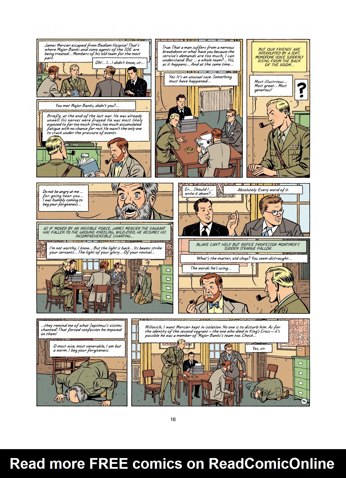 Read online Blake & Mortimer comic -  Issue #20 - 16