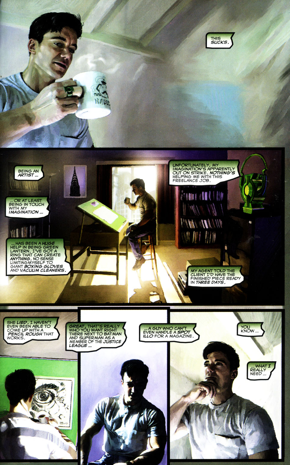 Read online Green Lantern: Fear Itself comic -  Issue # TPB - 48