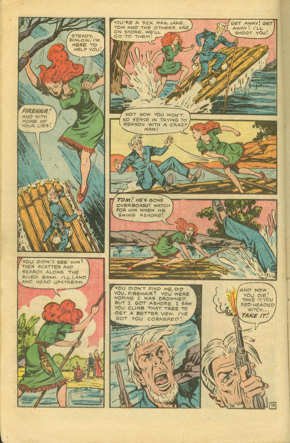Read online Pioneer West Romances comic -  Issue #6 - 12